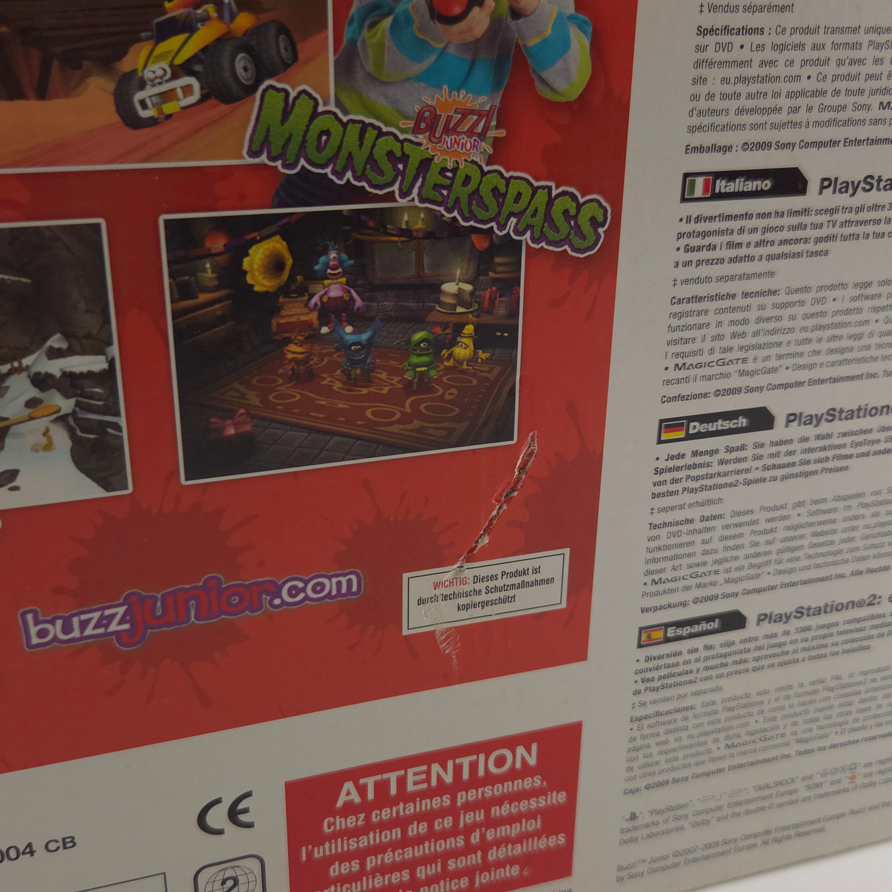 Playstation 2 Konsole – Buzz Junior Quiz Bundle (PS2 PAL)