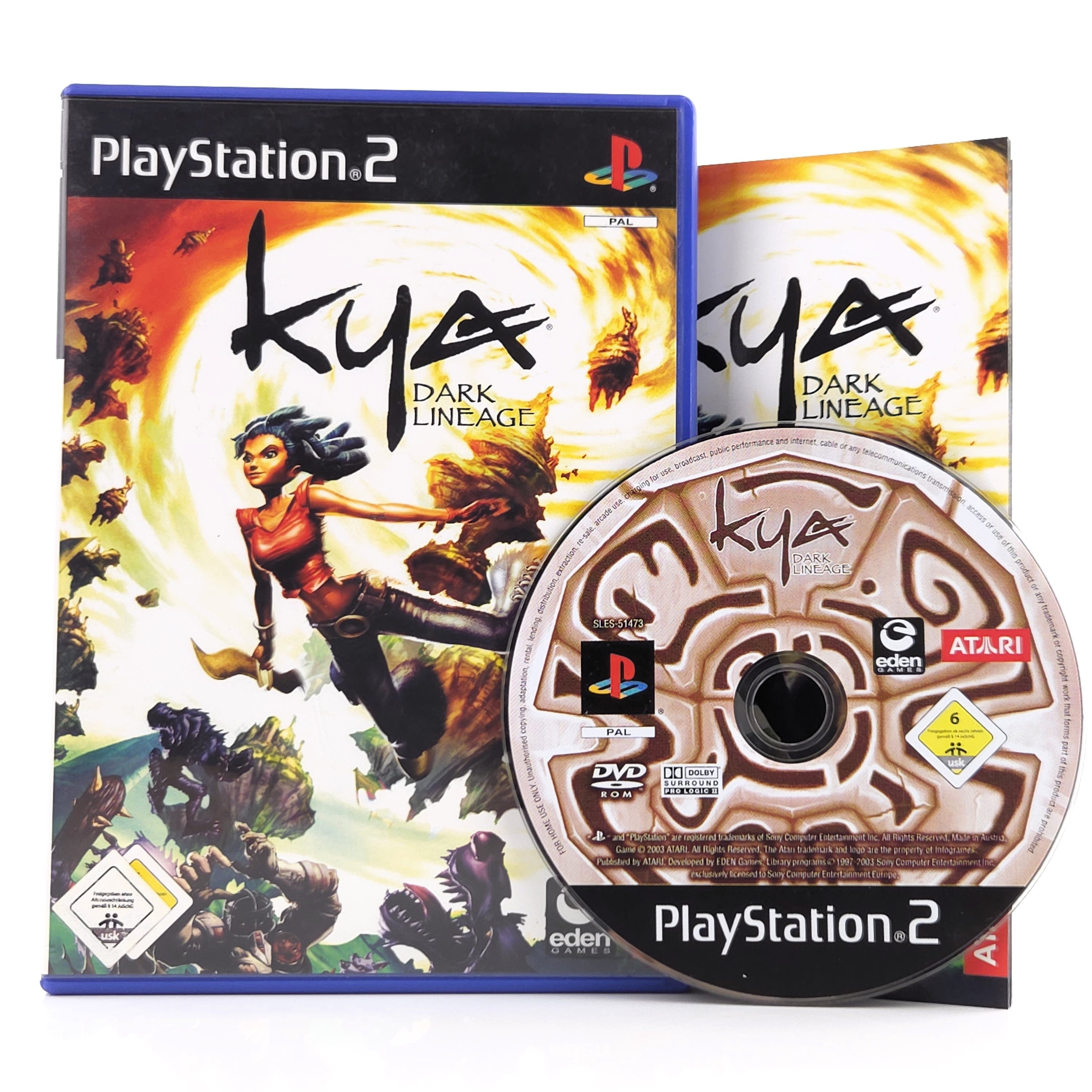 Playstation 2 Spiel – Kya Dark Lineage (PS2 PAL OVP)
