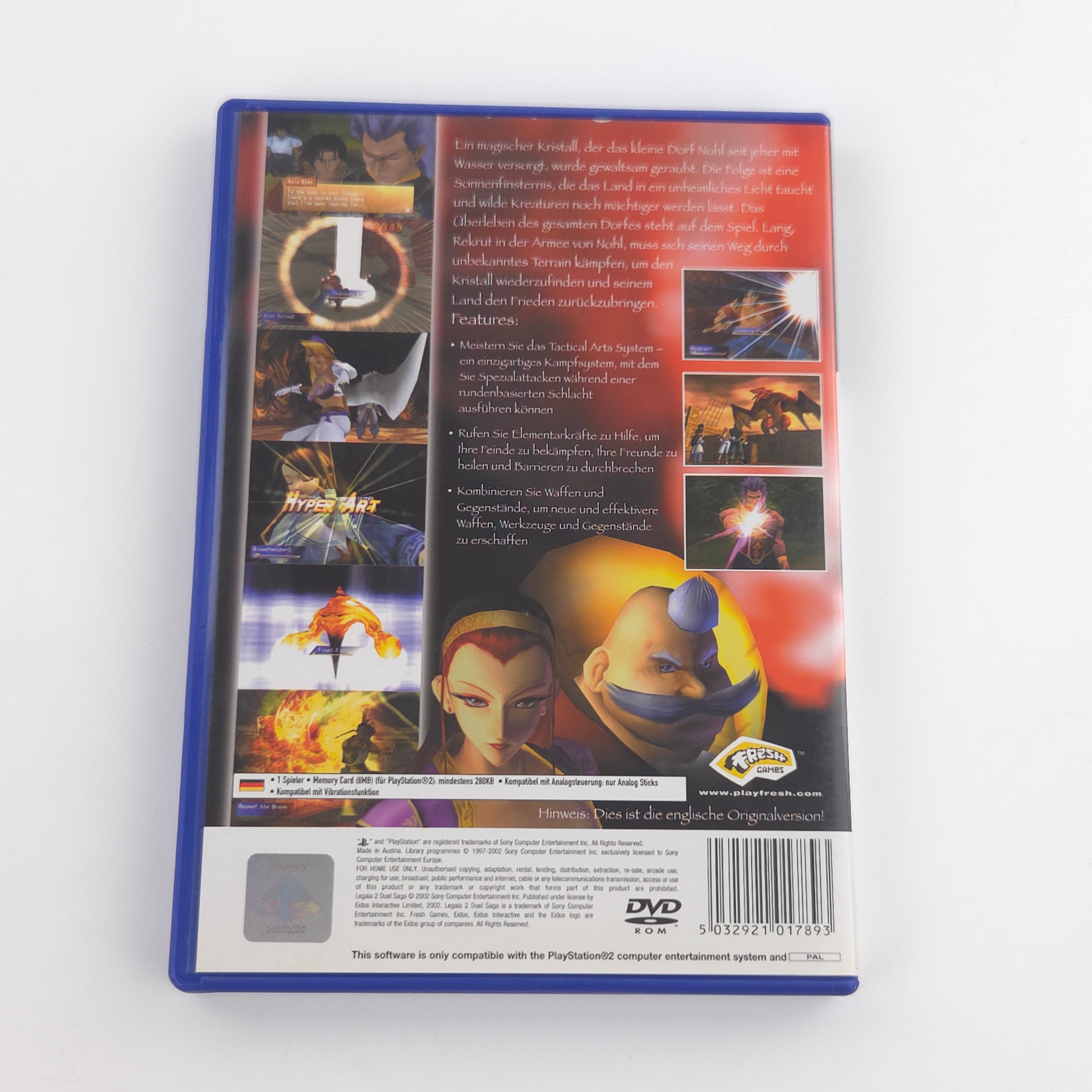 Playstation 2 Spiel – Legaia 2 Duel Saga (PS2 PAL OVP)