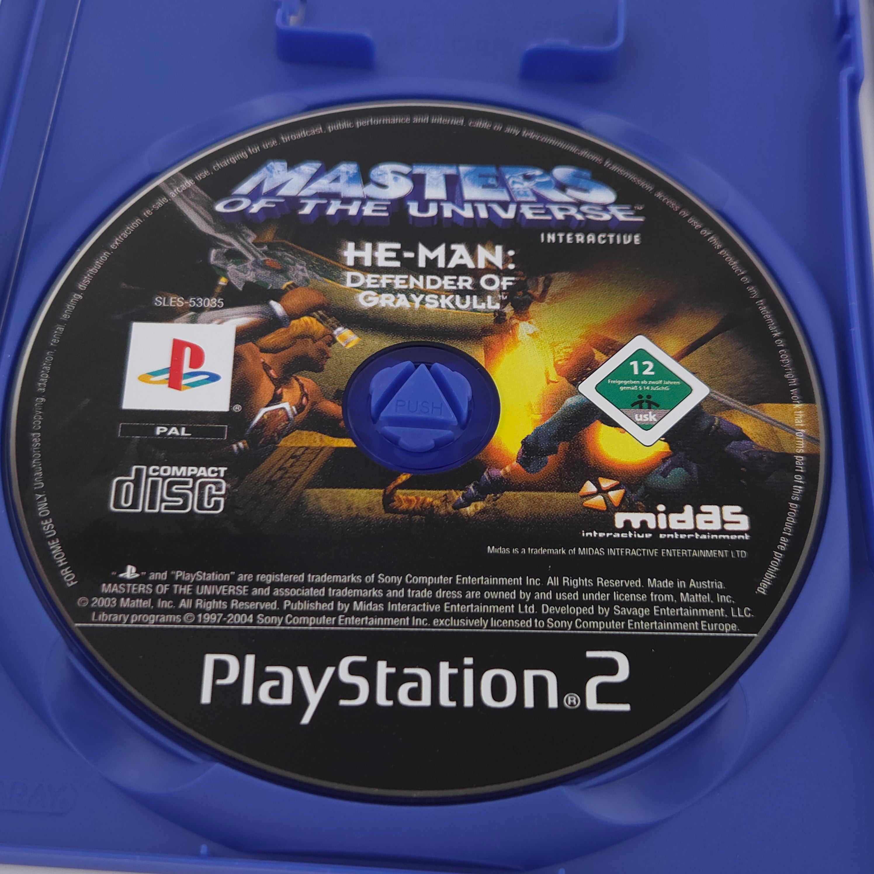PlayStation 2 Spiel – Masters of the Universe (PAL)
