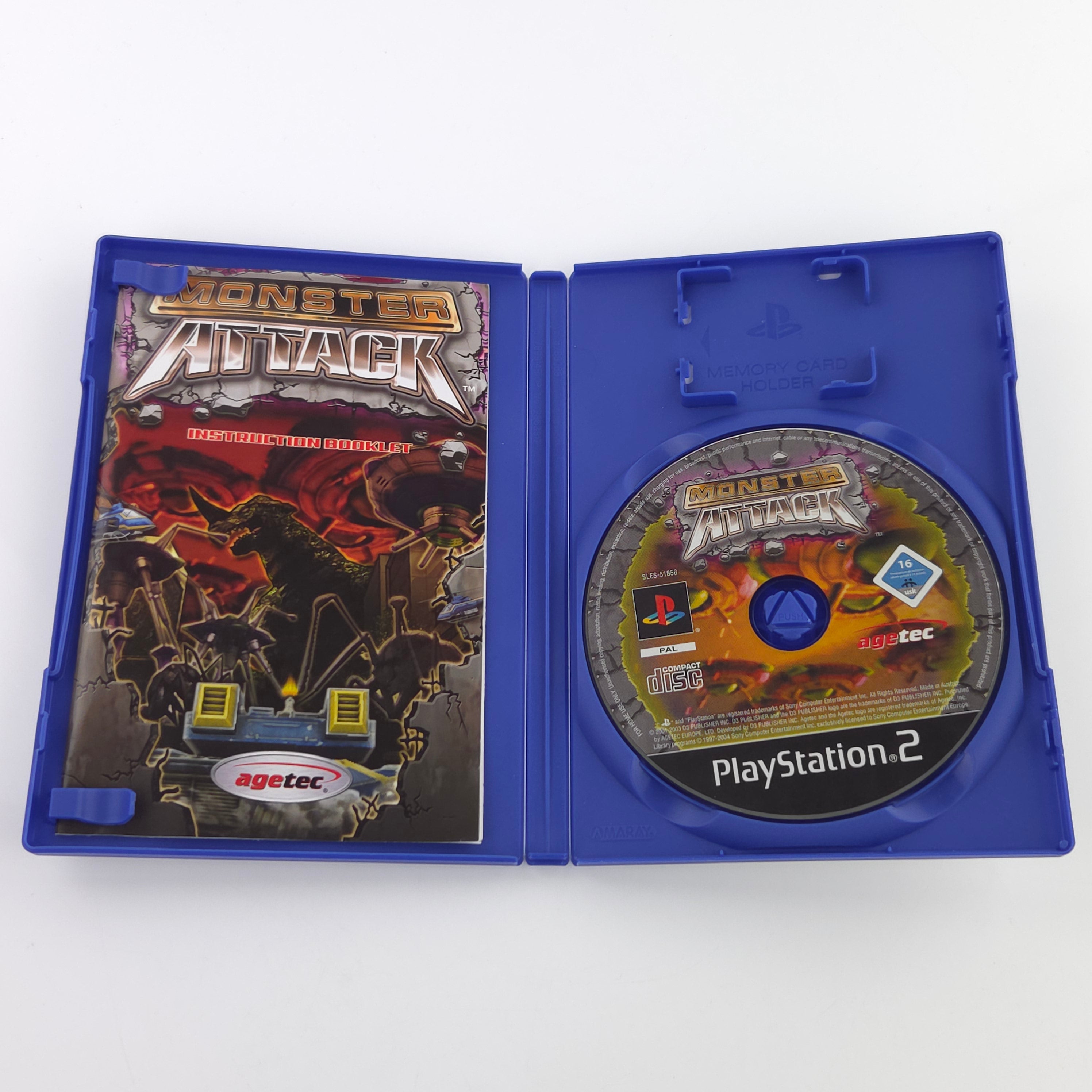 Playstation 2 Spiel – Monster Attack (PS2 OVP PAL)