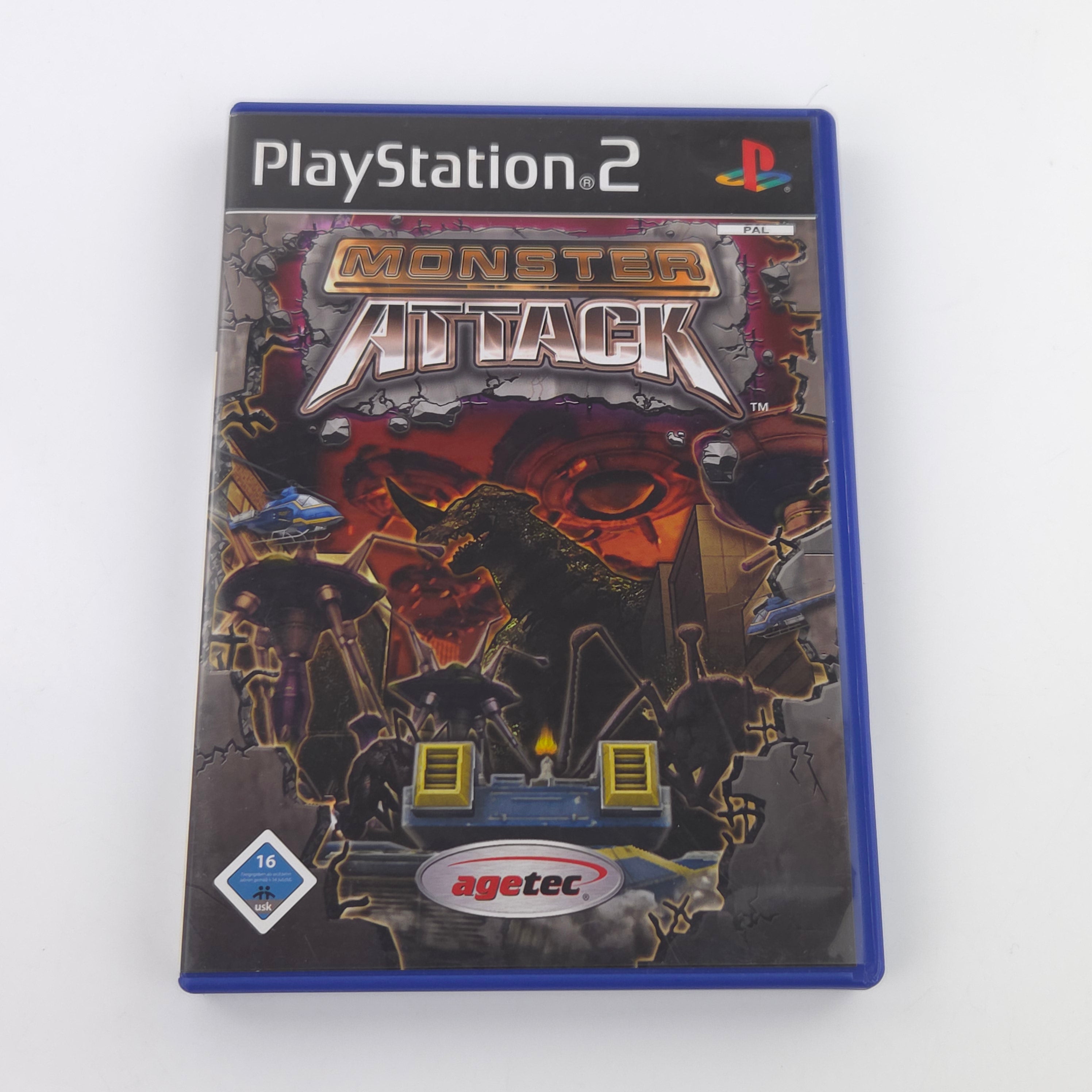 Playstation 2 Spiel – Monster Attack (PS2 OVP PAL)