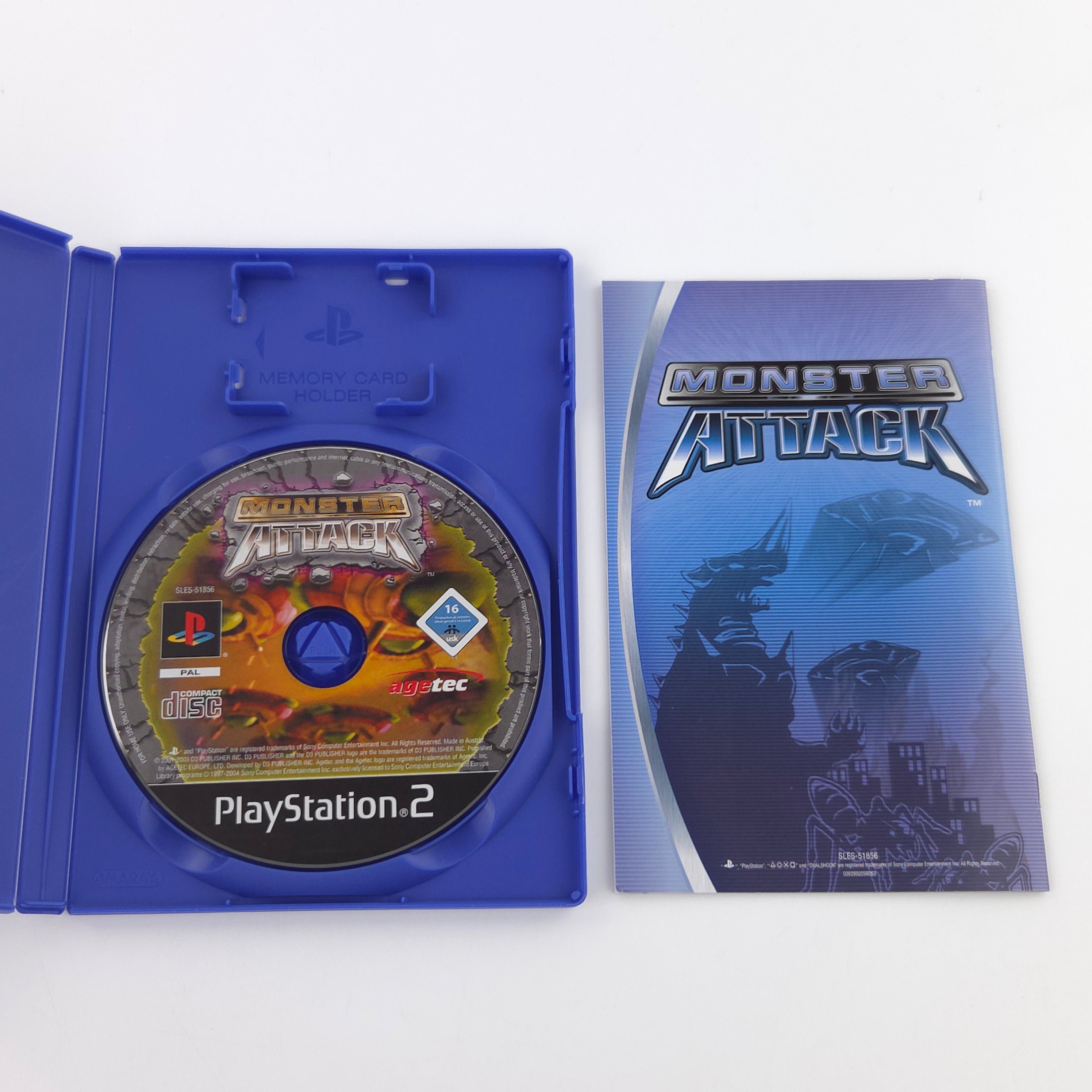 Playstation 2 Spiel – Monster Attack (PS2 OVP PAL)
