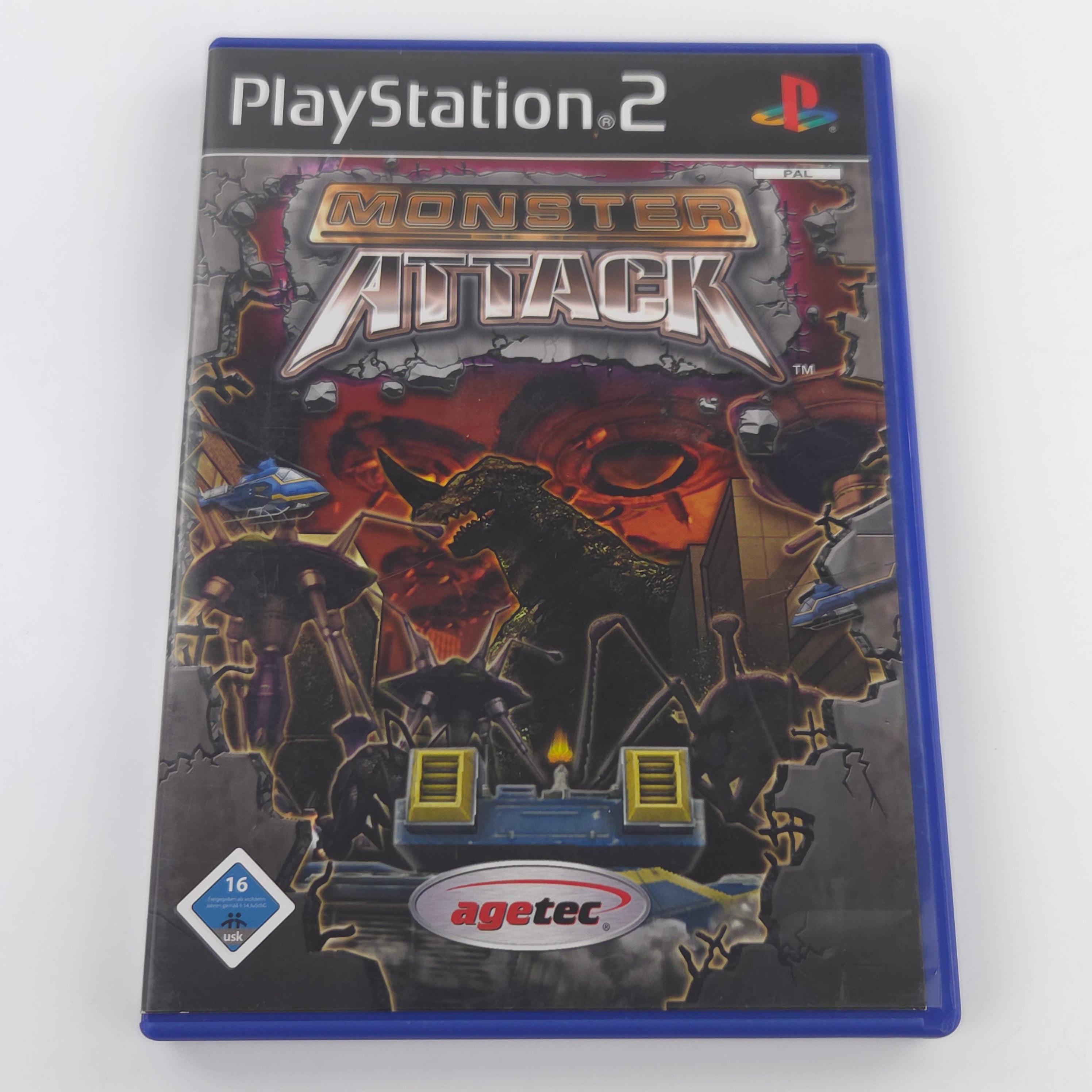 Playstation 2 Spiel – Monster Attack (PS2 OVP PAL)