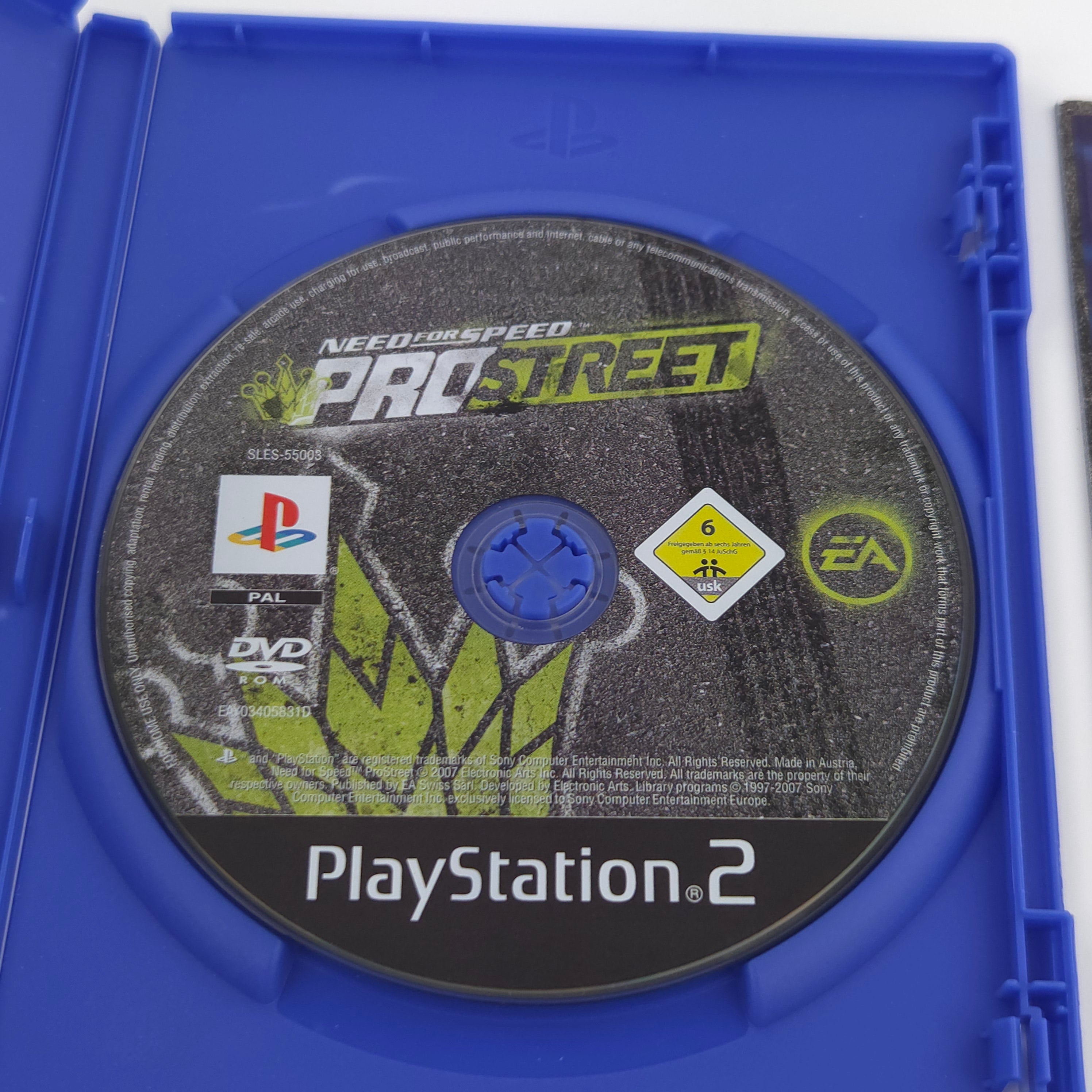 Playstation 2 Spiel – Need for Speed ProStreet (OVP PAL)