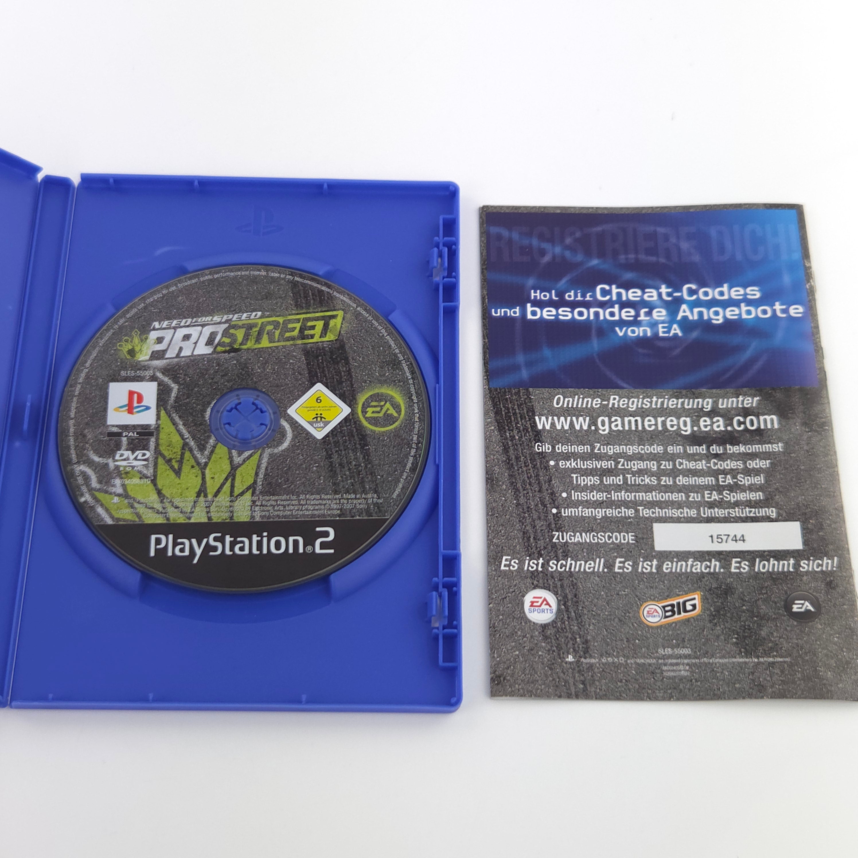Playstation 2 Spiel – Need for Speed ProStreet (OVP PAL)