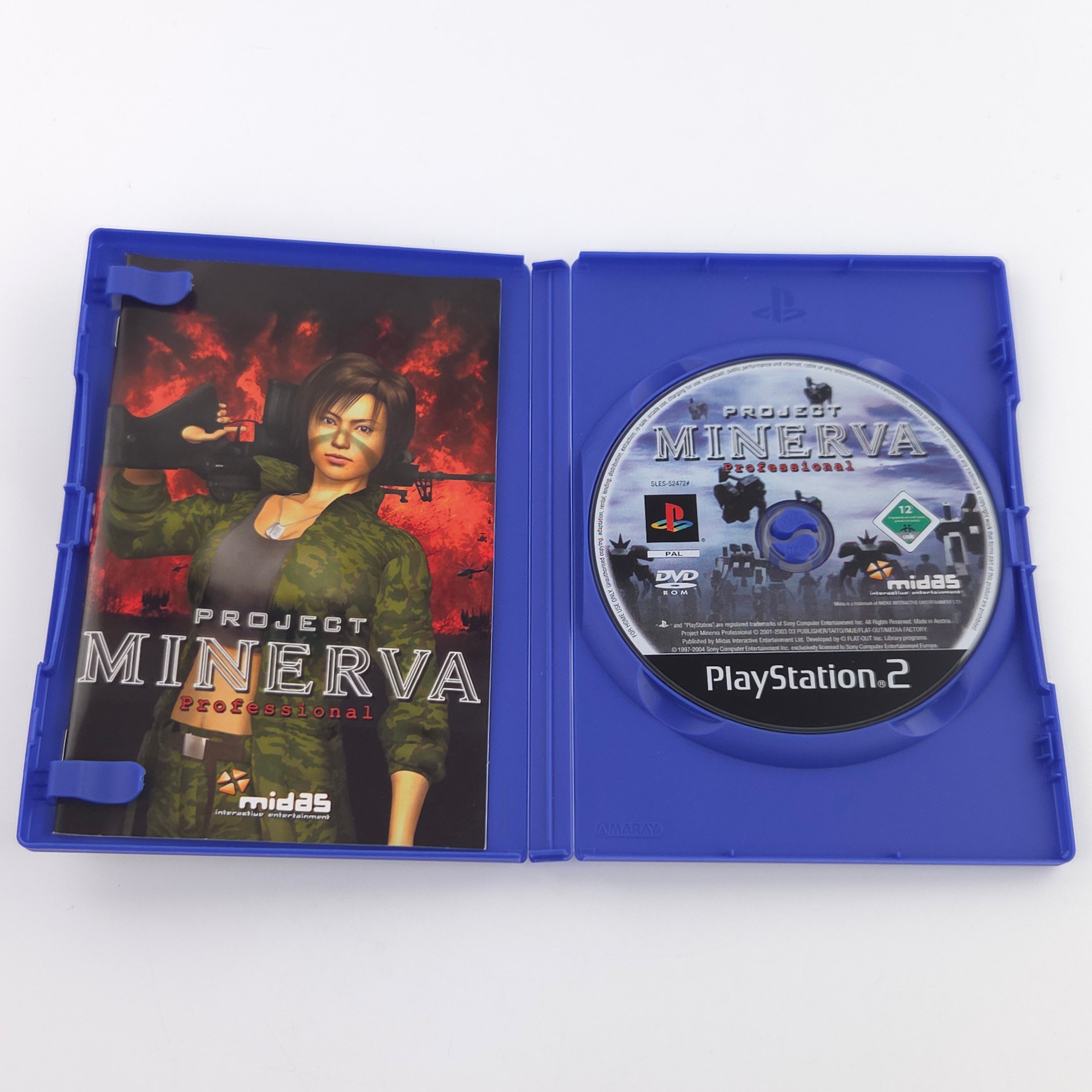 Playstation 2 Spiel – Project Minerva Professional (PAL OVP)