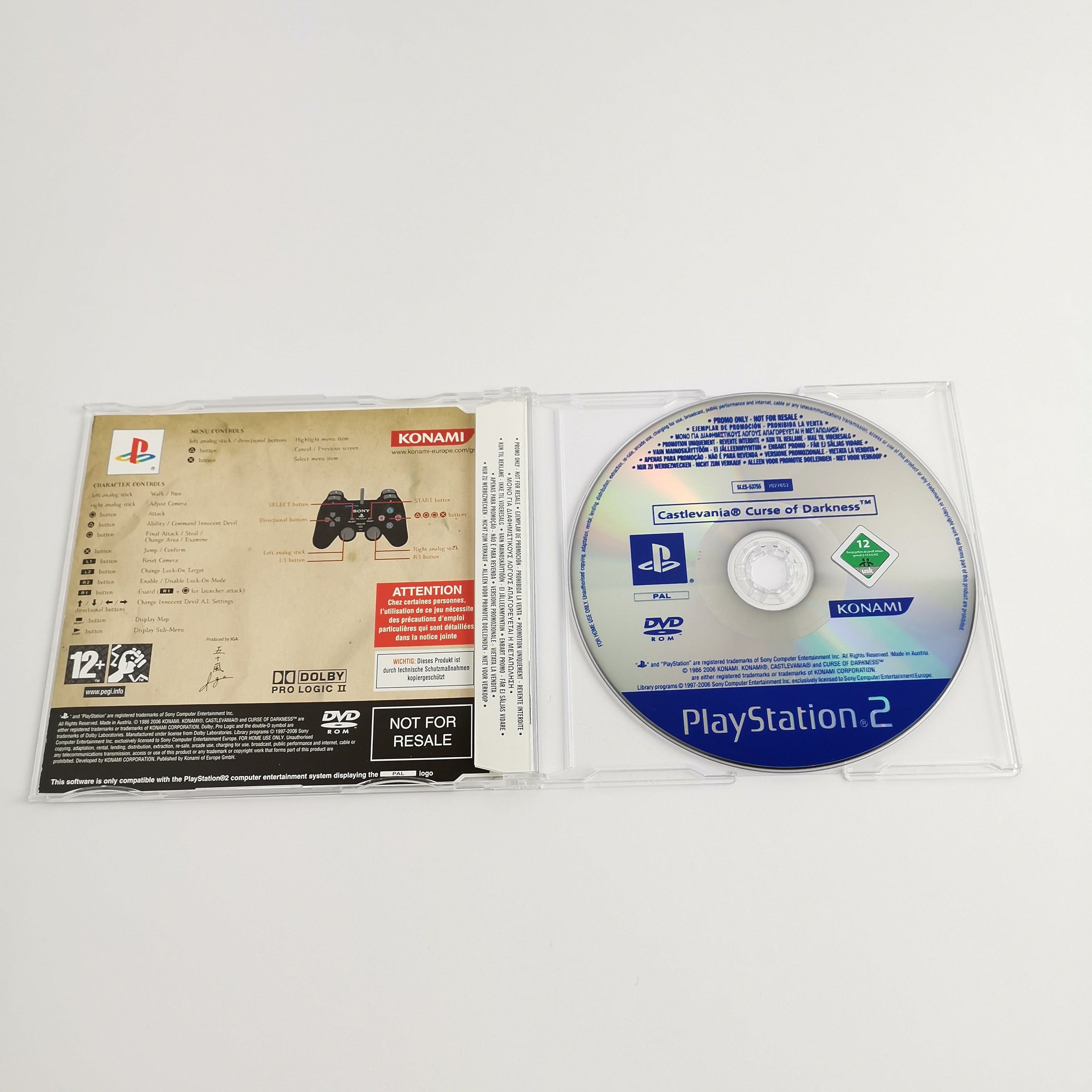 Playstation 2 Spiel – Castlevania Curse of Darkness Promo