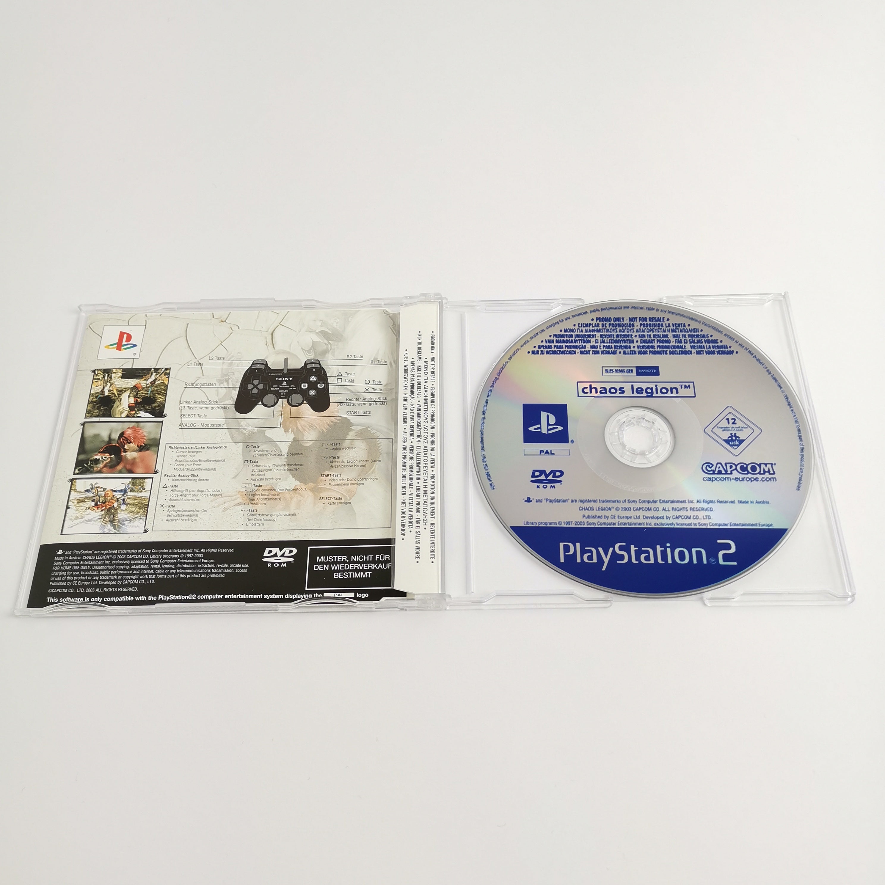 Playstation 2 Spiel – Chaos Legion Promo Spiel (OVP PAL)