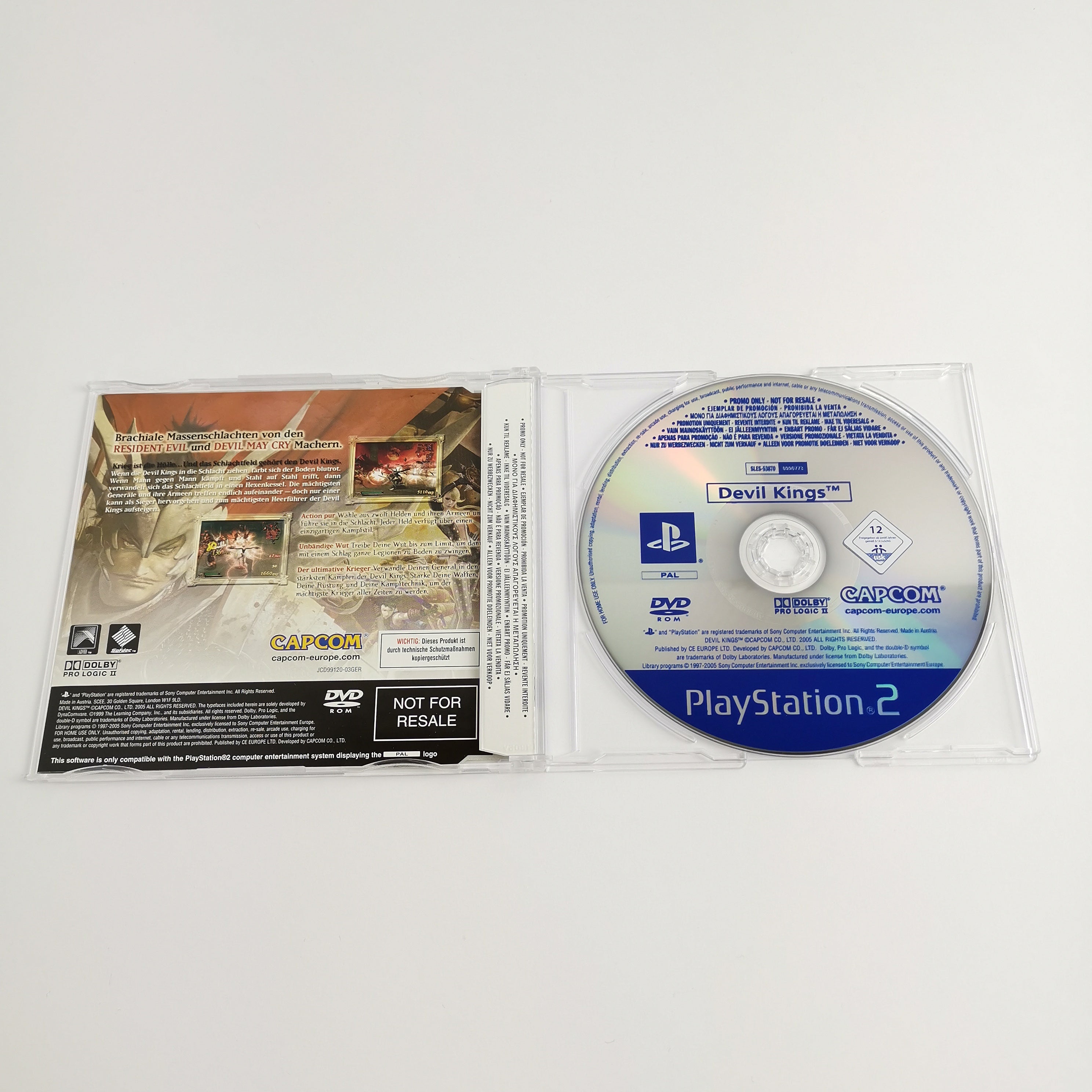 Playstation 2 Spiel – Devil Kings Promo Spiel (OVP PAL)