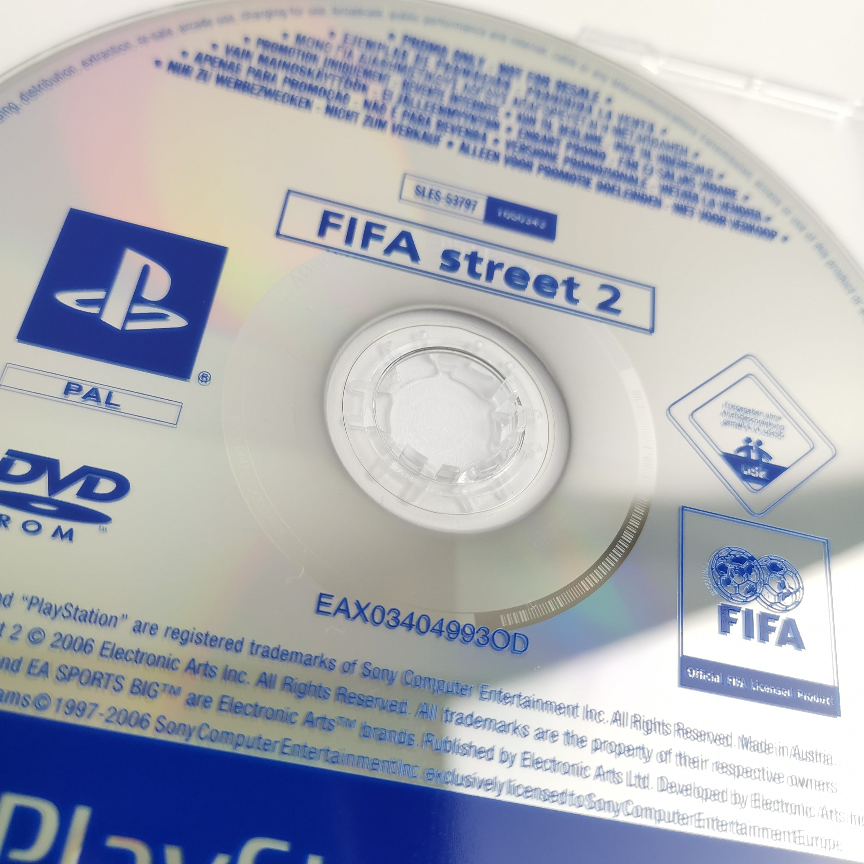 Playstation 2 Spiel – Fifa Street 2 Promo Spiel (OVP PAL)