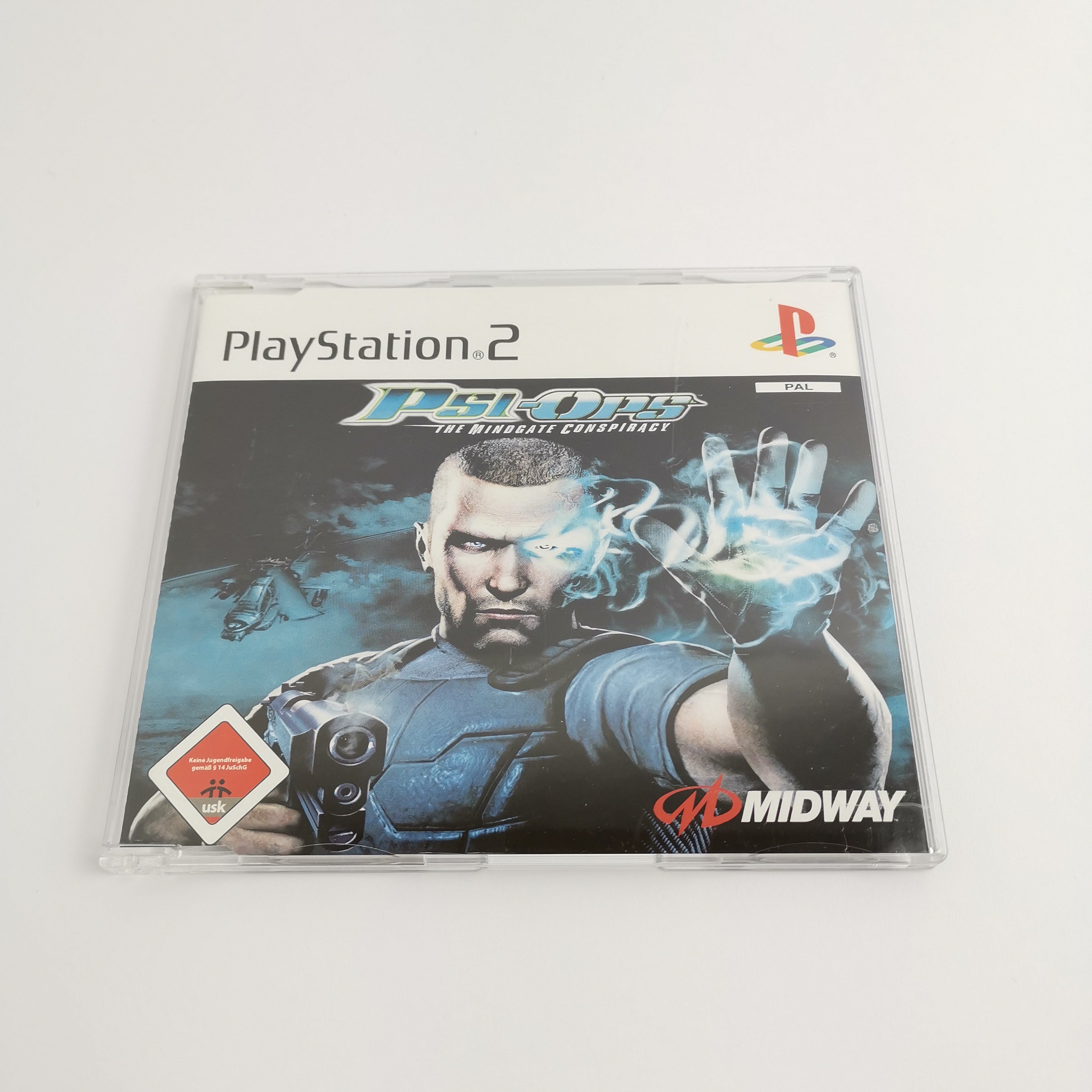 Playstation 2 Spiel – Psi-Ops The Mindgate Conspiracy OVP