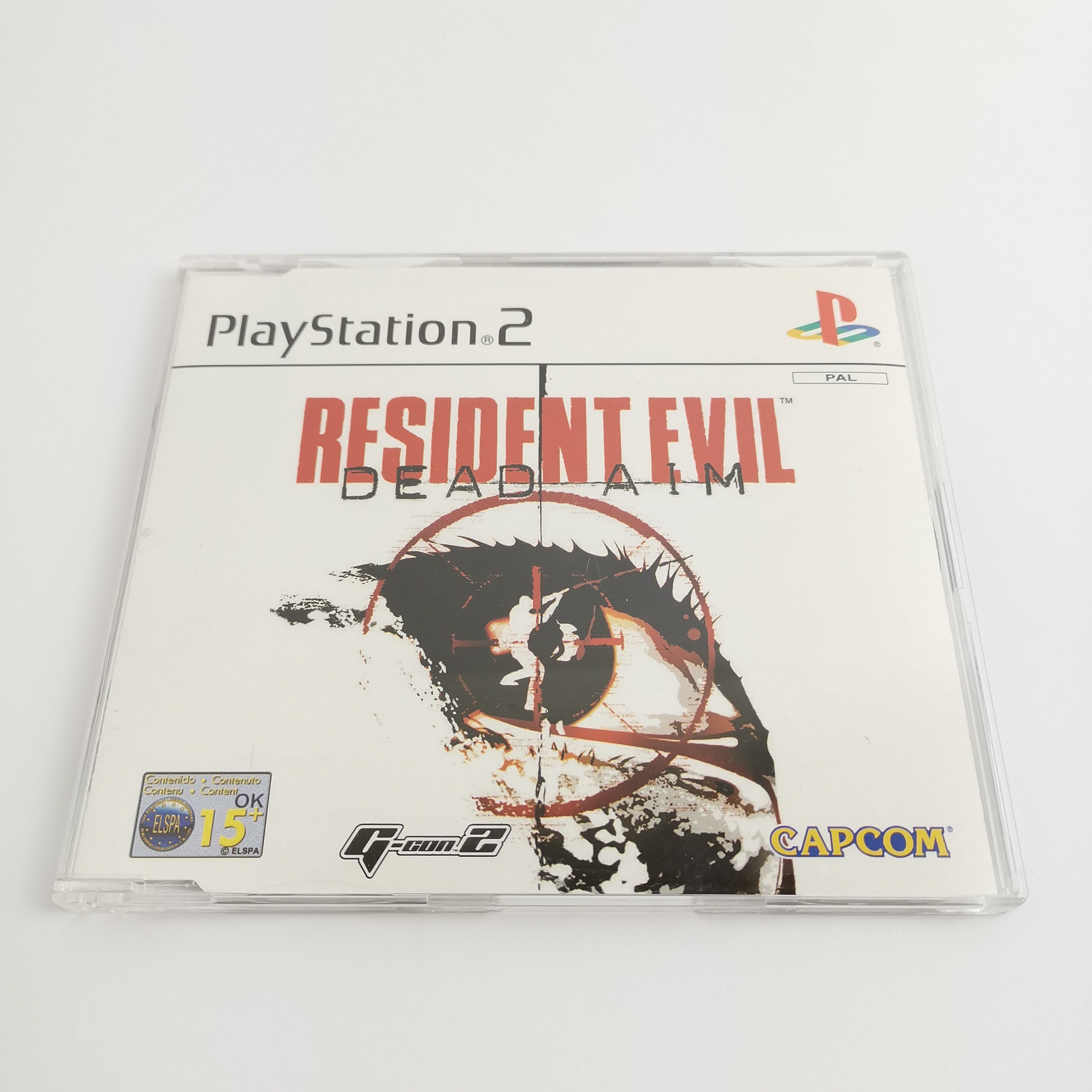 Playstation 2 Spiel – Resident Evil Dead Aim Promo (USK18)