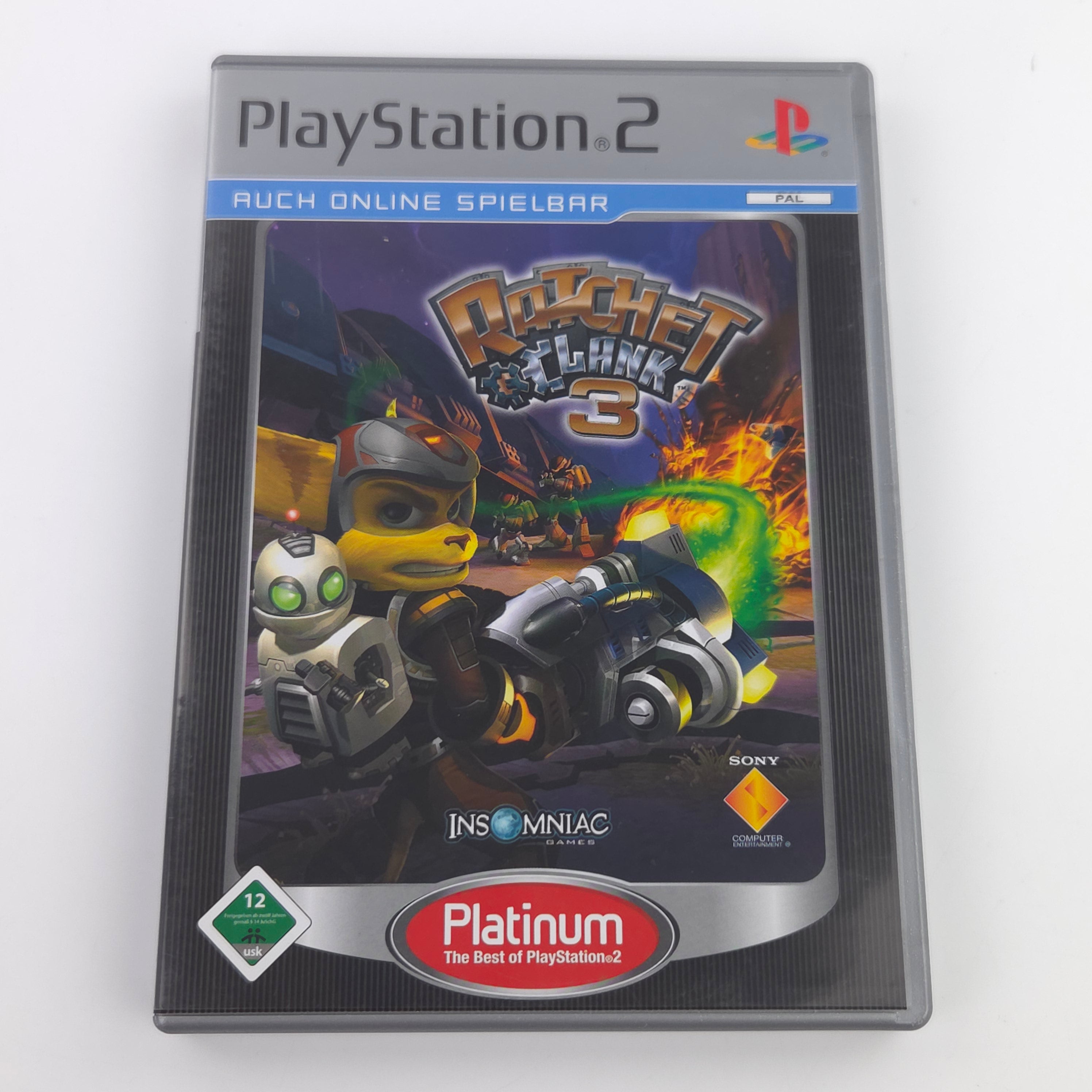 Playstation 2 Spiel – Ratchet & Clank 3 PS2 Platinum OVP