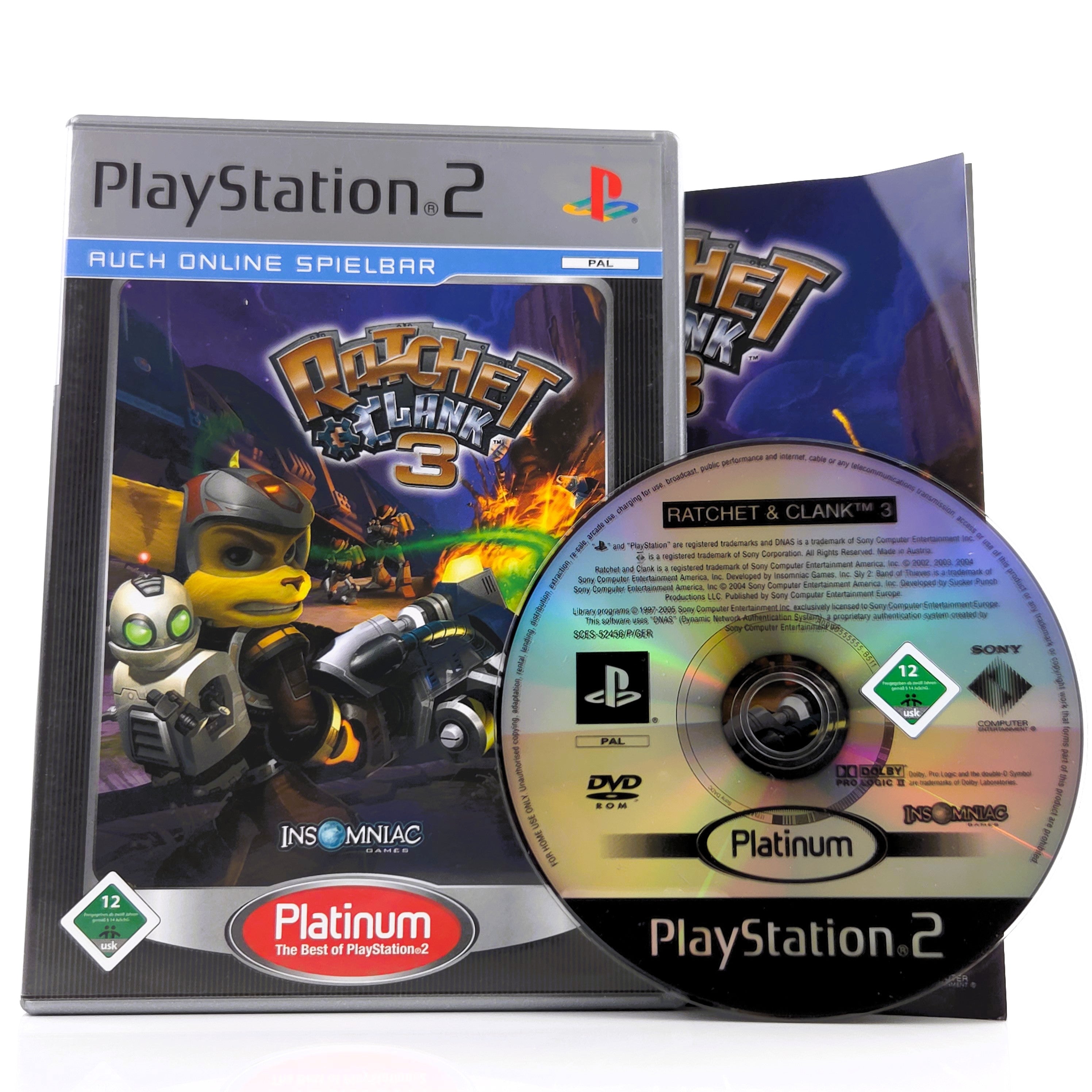 Playstation 2 Spiel – Ratchet & Clank 3 PS2 Platinum OVP