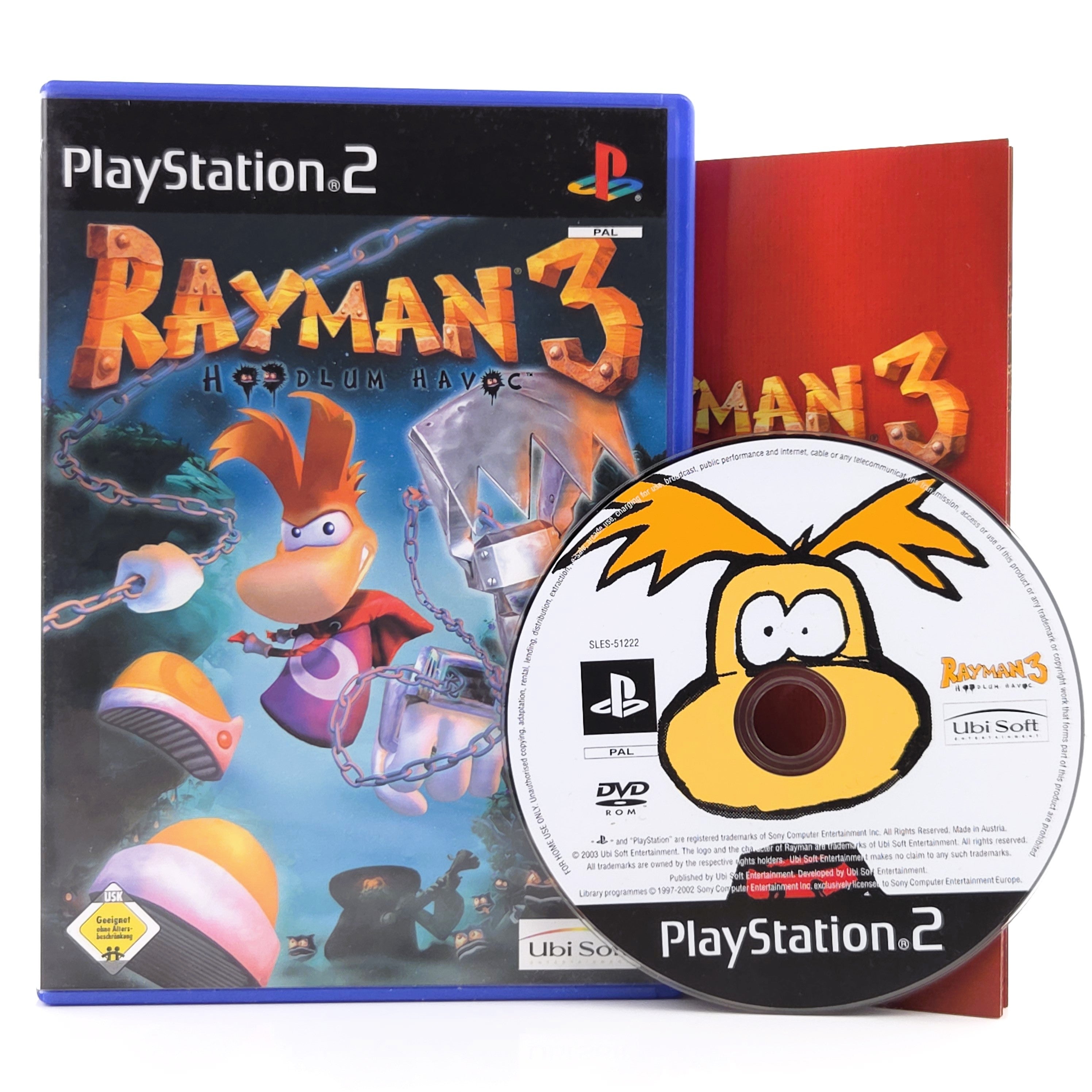 Playstation 2 Spiel – Rayman 3 Hoodlum Havoc (DE PAL OVP)