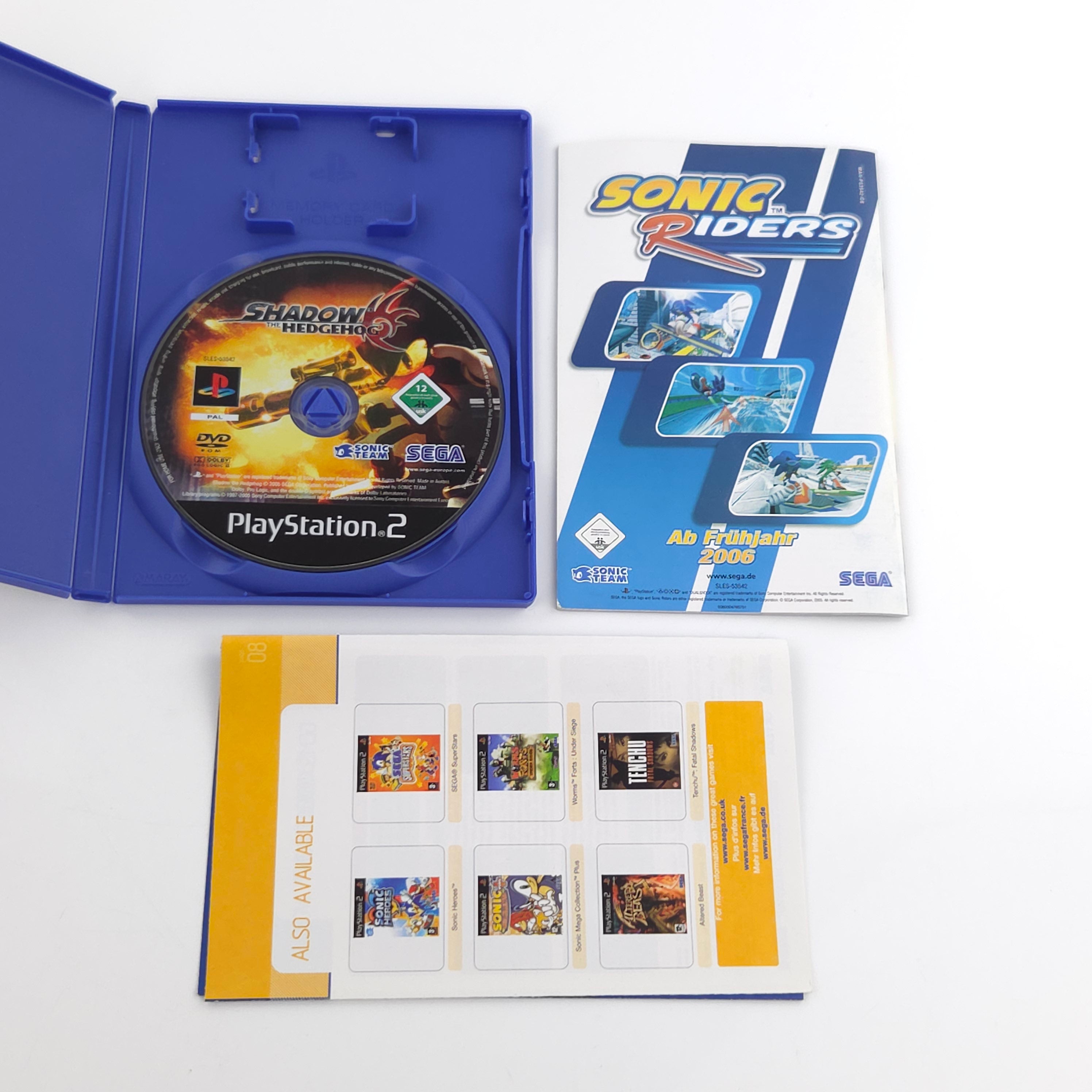 Playstation 2 Spiel – Shadow The Hedgehog (PS2 PAL OVP)