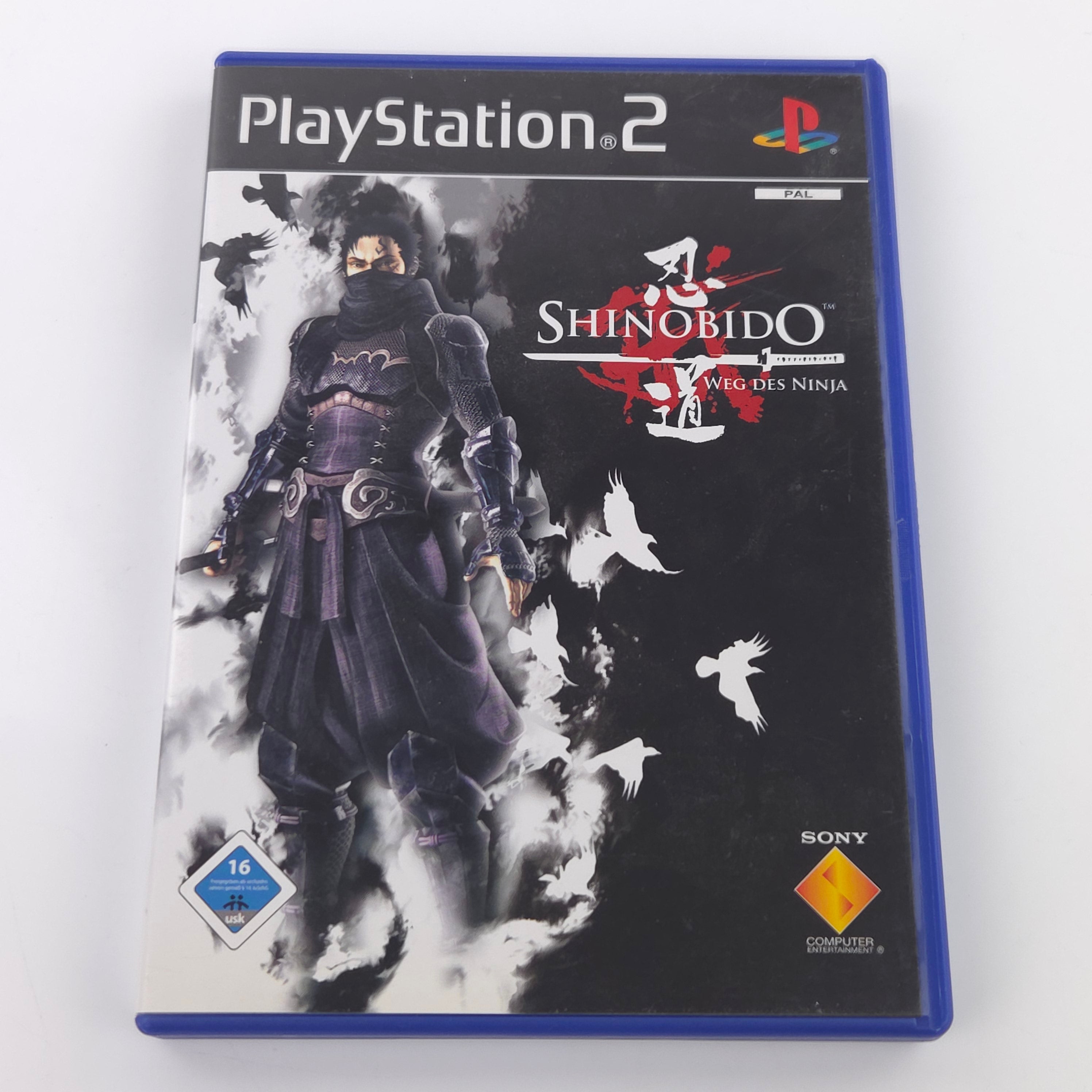 Playstation 2 Spiel – Shinobido Weg des Ninja (PS2 OVP)