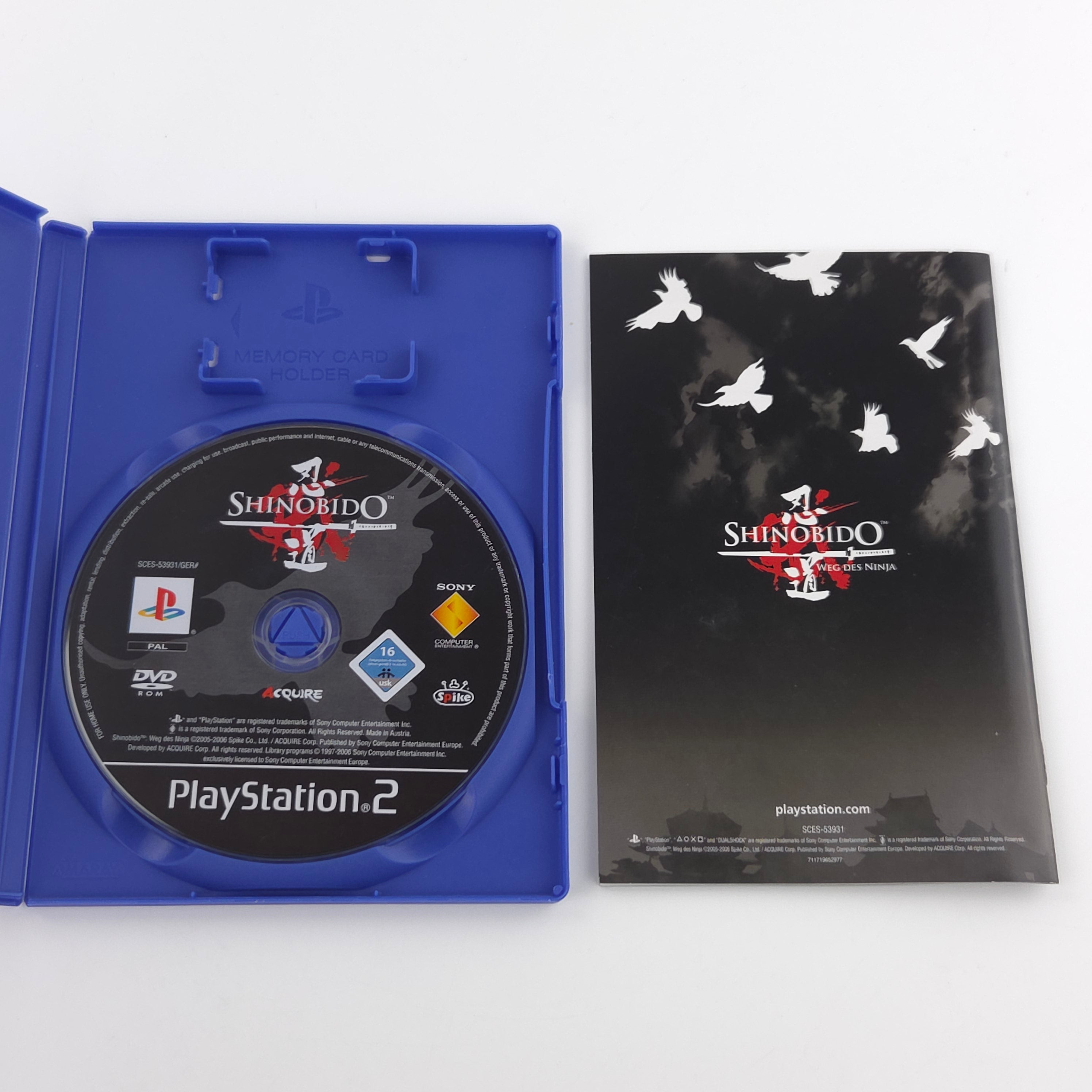 Playstation 2 Spiel – Shinobido Weg des Ninja (PS2 OVP)