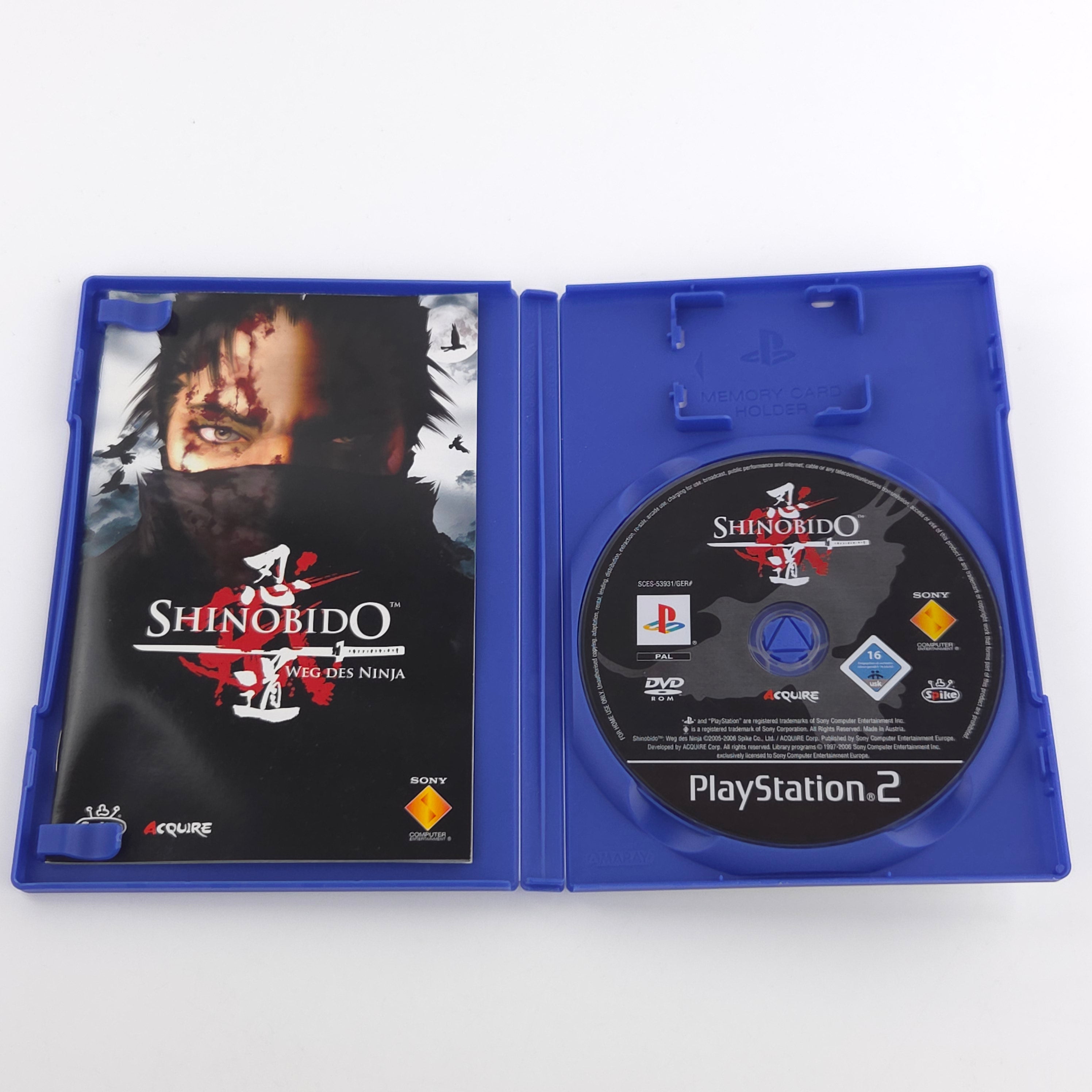 Playstation 2 Spiel – Shinobido Weg des Ninja (PS2 OVP)