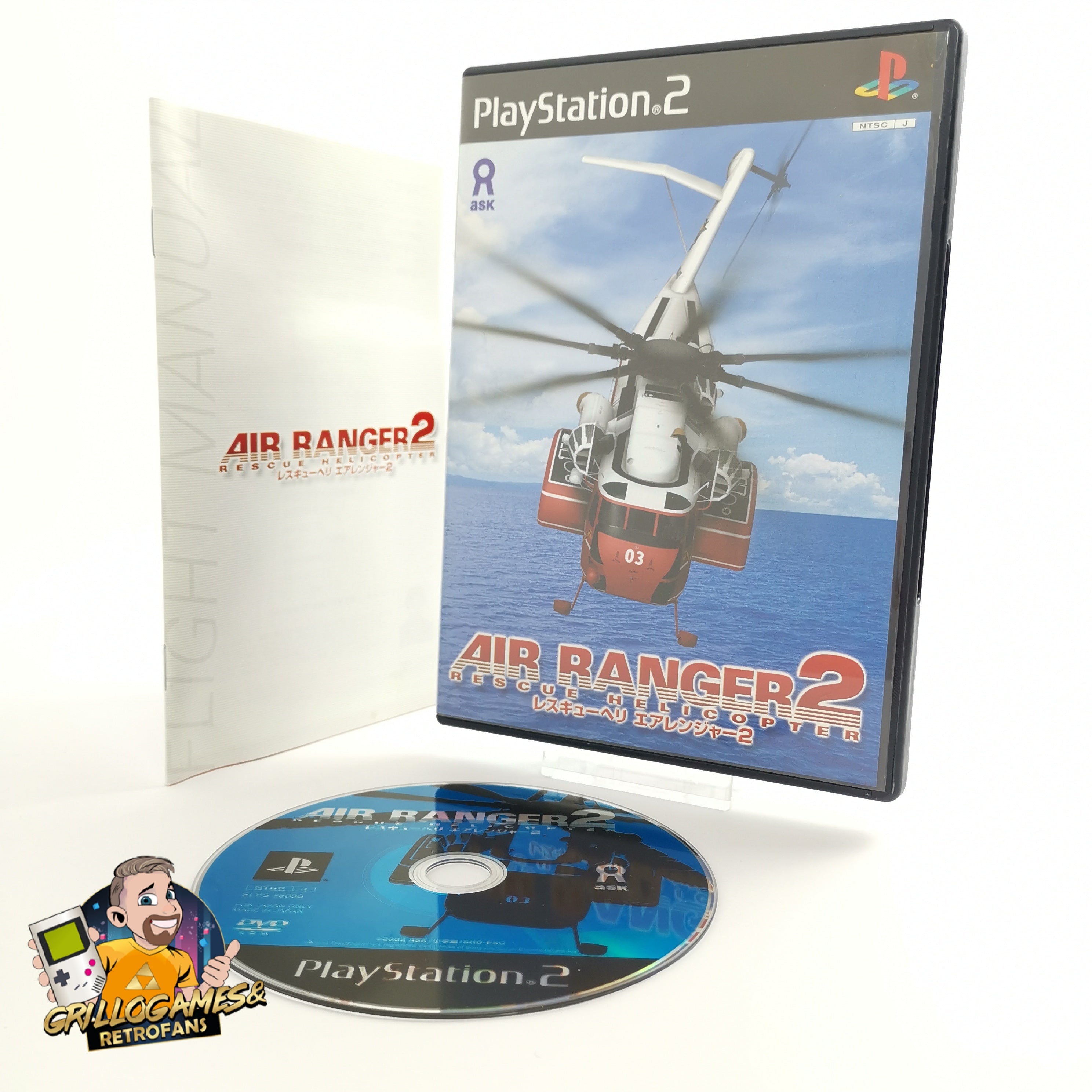 Playstation 2 Spiel – Air Ranger 2 NTSC-J OVP Japan