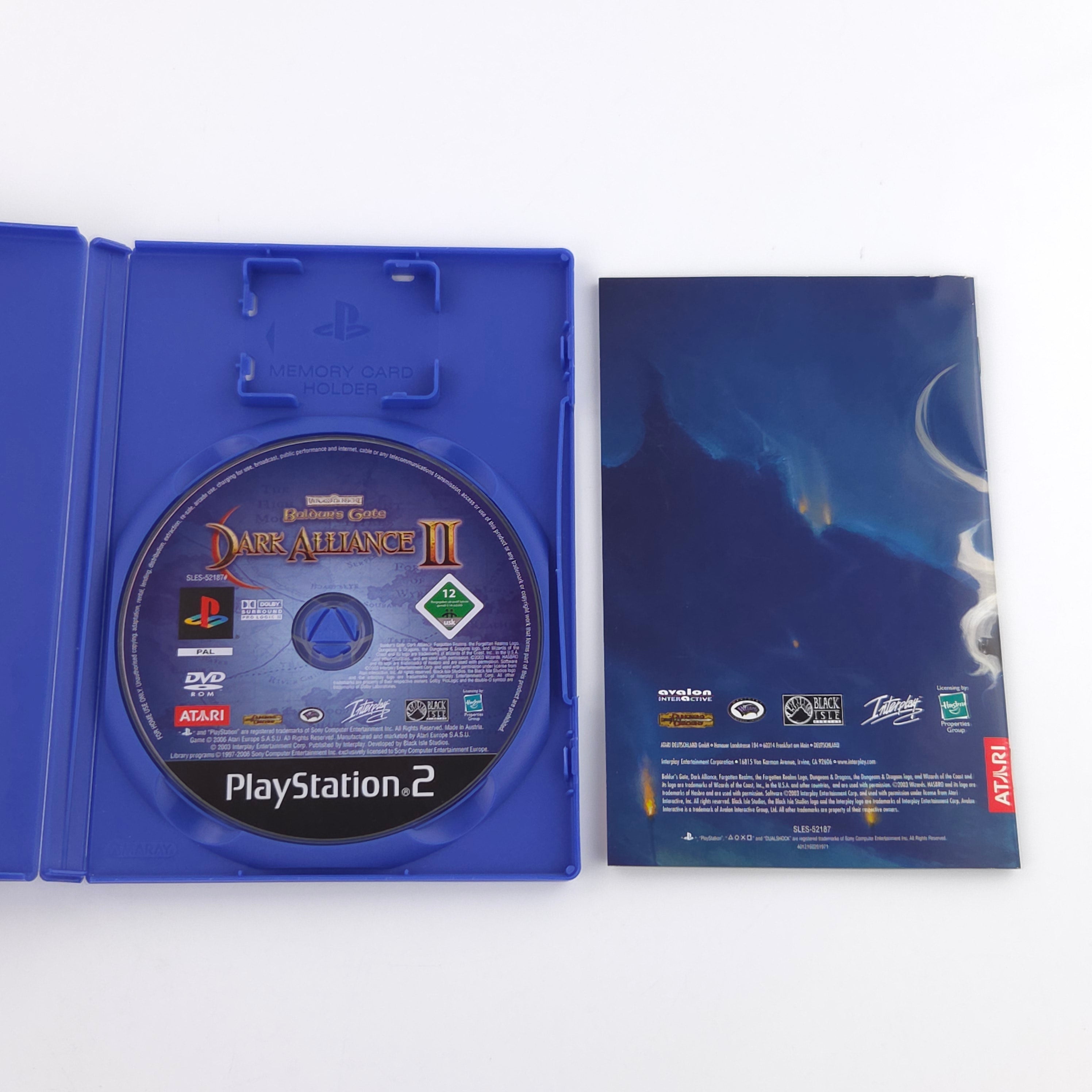 Playstation 2 Spiel – Baldurs Gate Dark Alliance II (OVP)