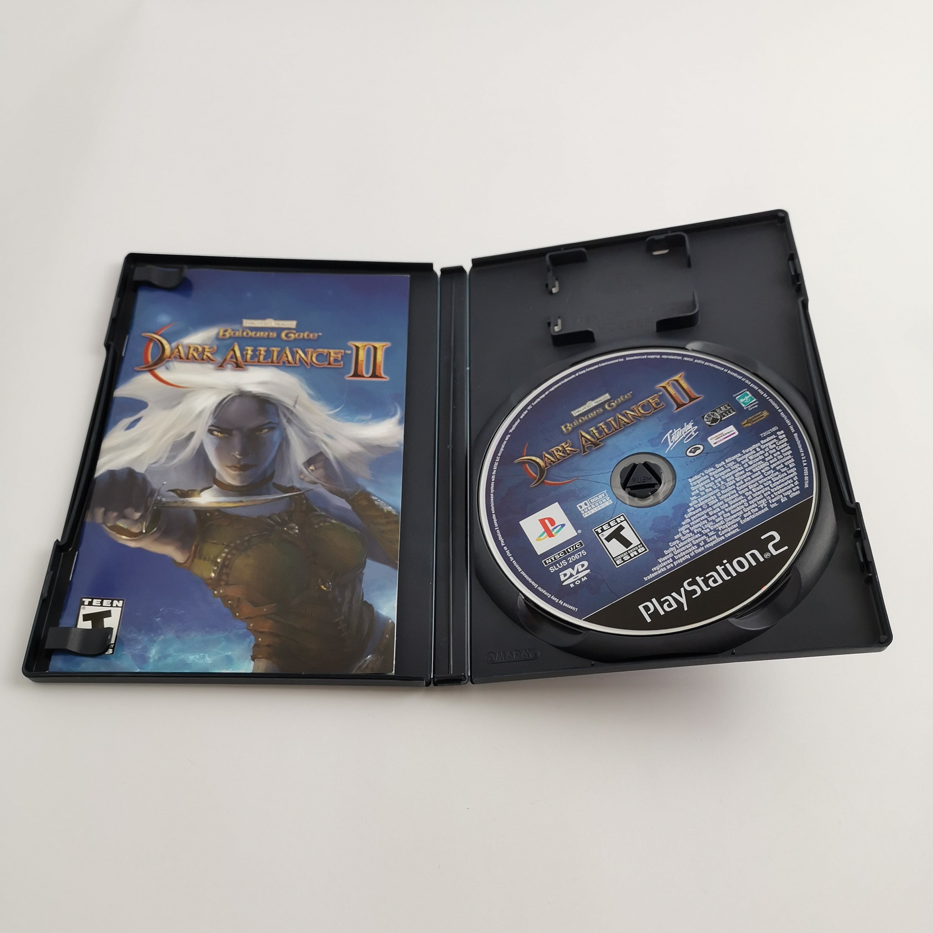 Playstation 2 Spiel – Baldurs Gate Dark Alliance OVP NTSC