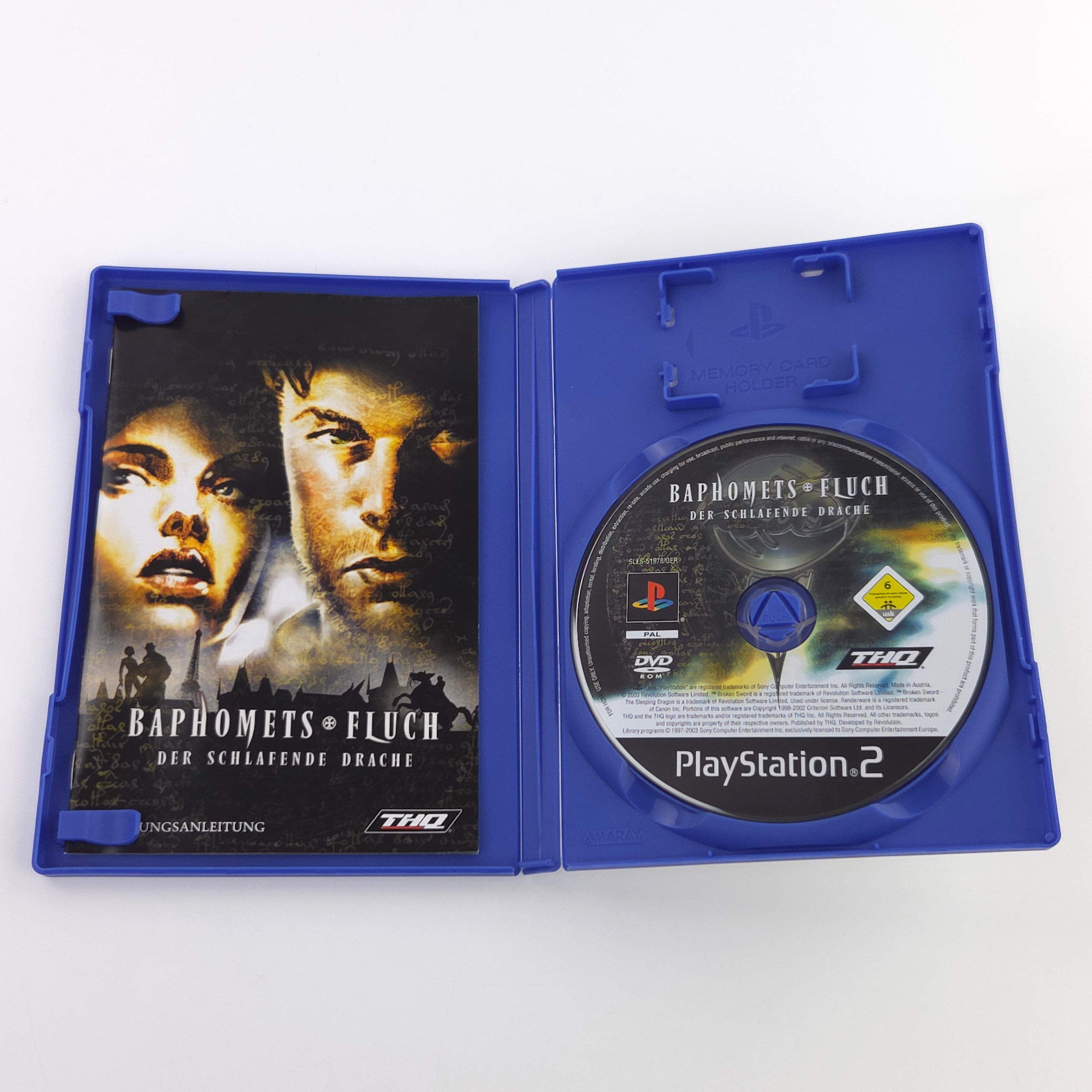 Playstation 2 Spiel – Baphomets Fluch Der Schlafende Drache