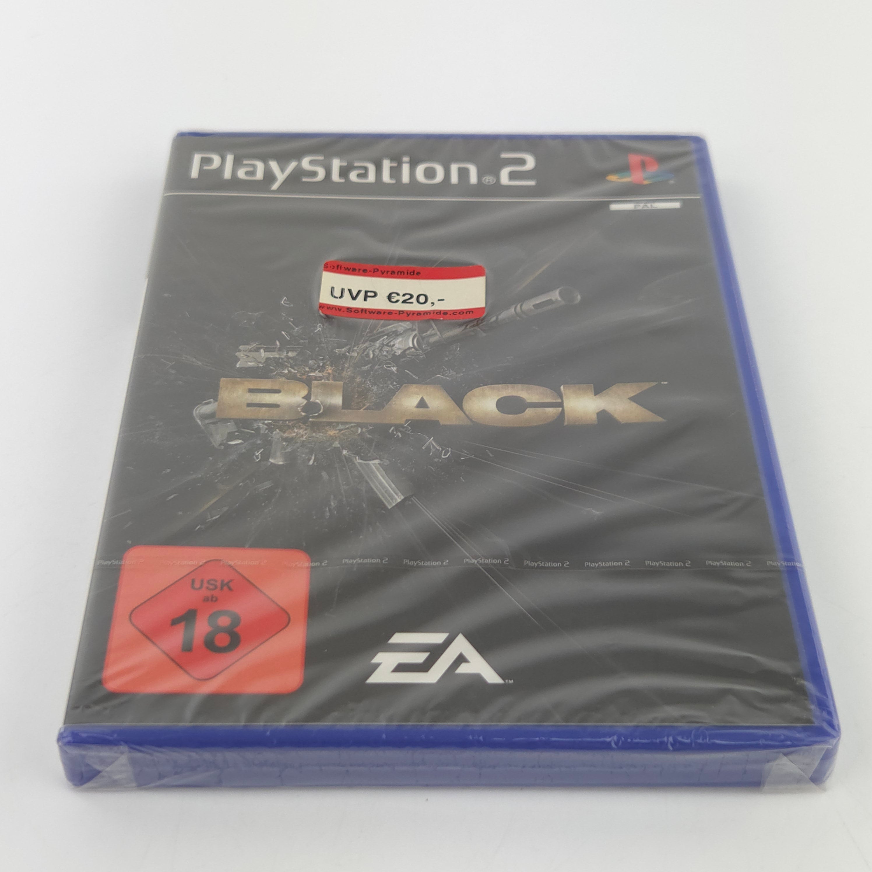 Playstation 2 Spiel Black PS2 OVP NEU SEALED PAL DE USK18