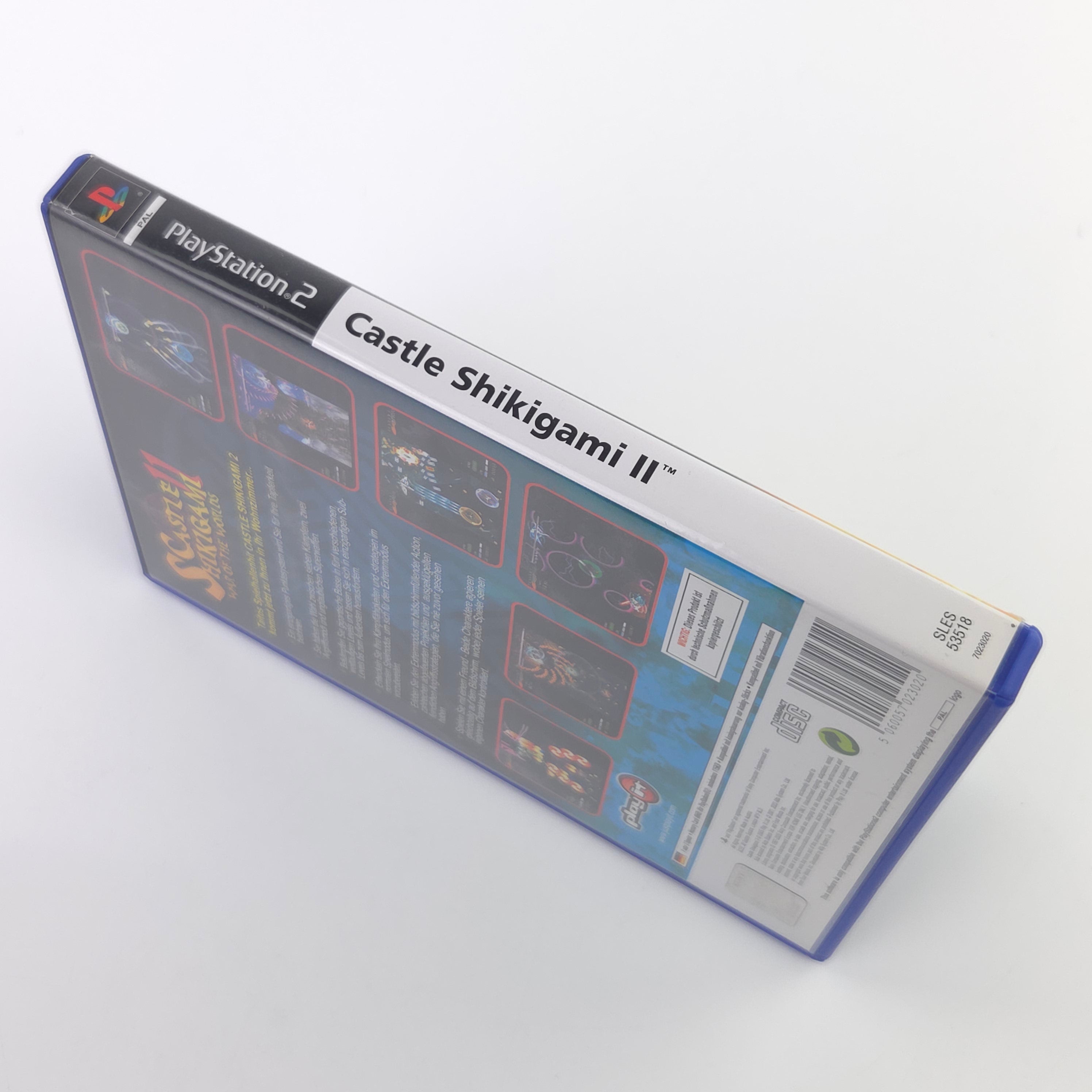 Playstation 2 Spiel – Castle Shikigami II OVP PAL