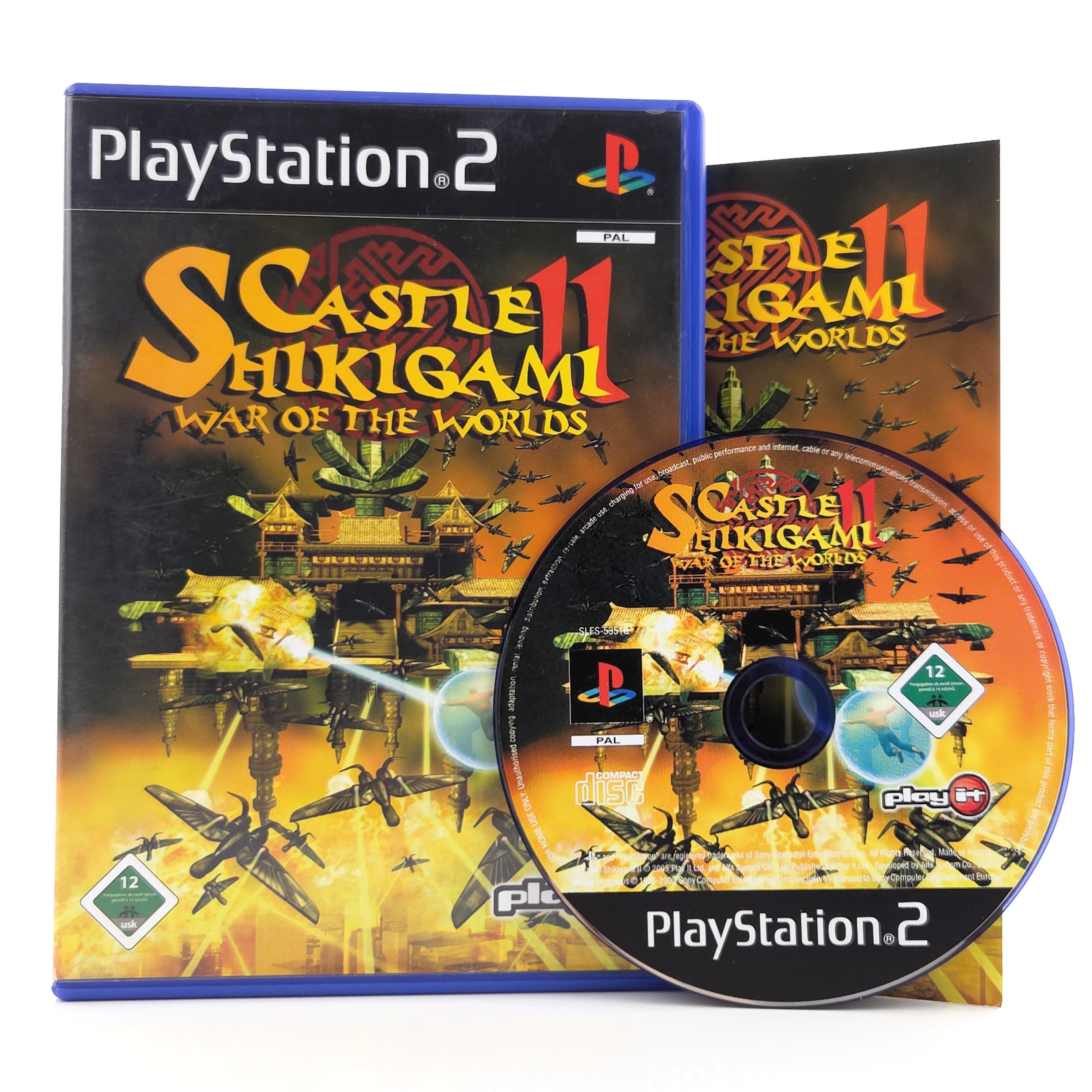 Playstation 2 Spiel – Castle Shikigami II OVP PAL