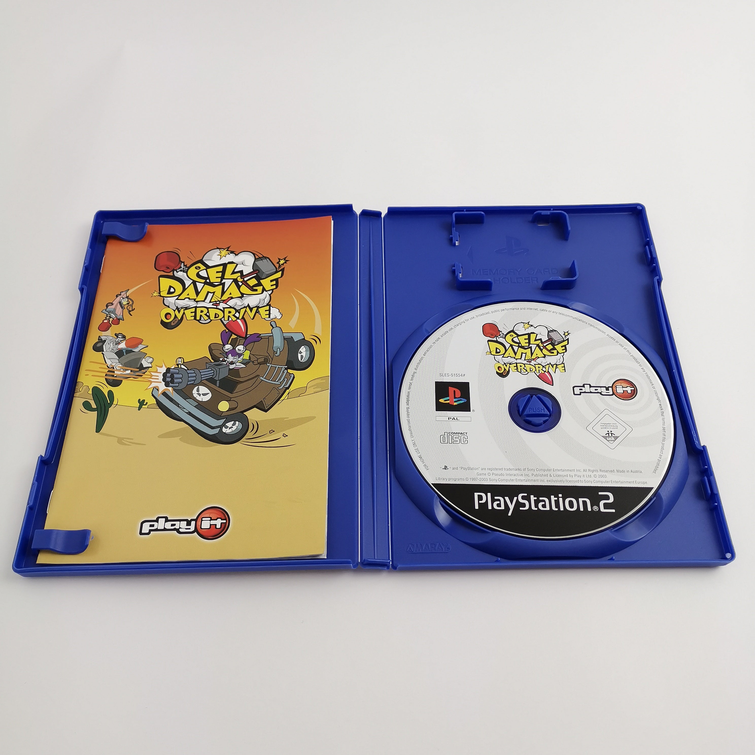 Playstation 2 Spiel – Cel Damage Overdrive (PS2 OVP PAL)