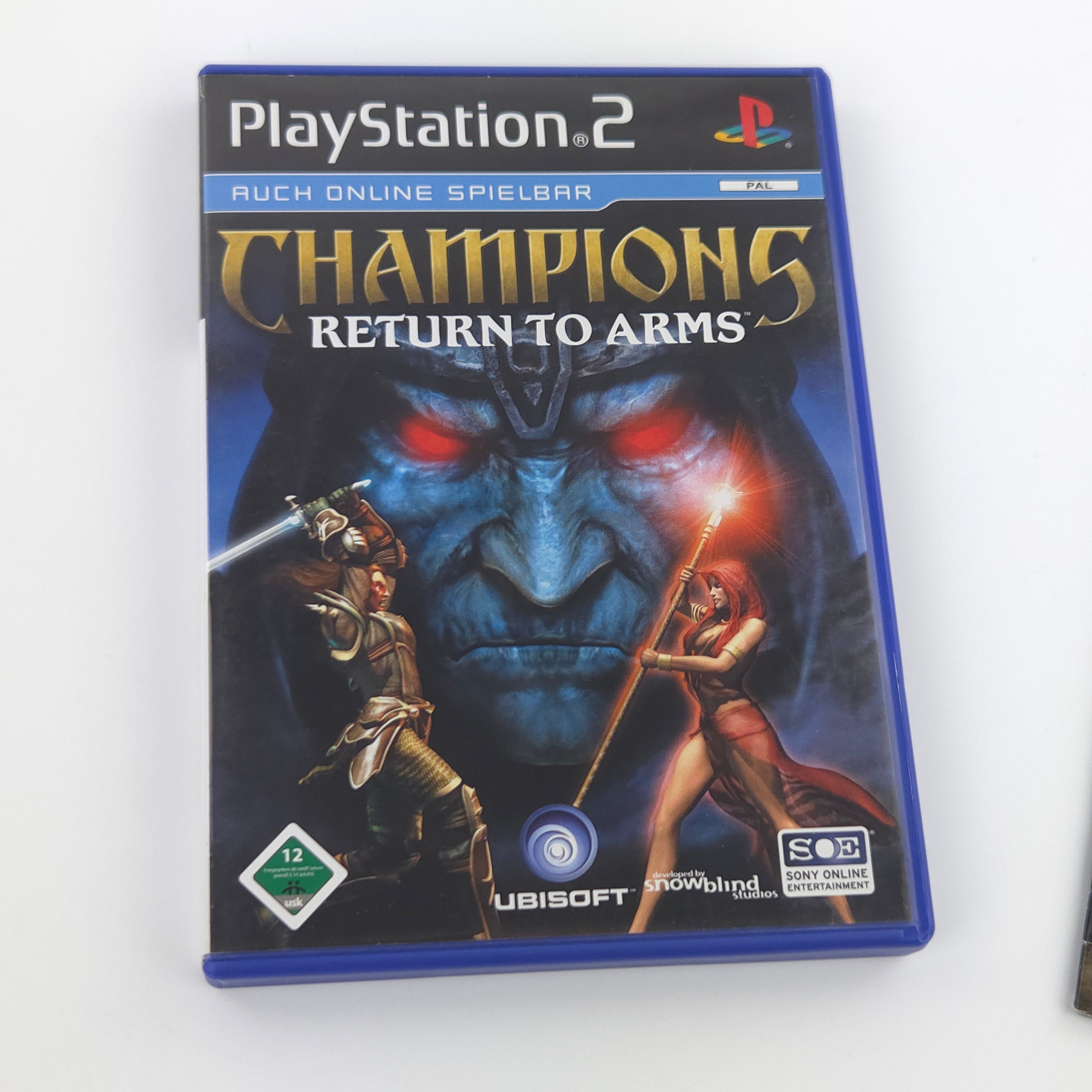 Playstation 2 Spiel – Champions Return to Arms (PS2 OVP)