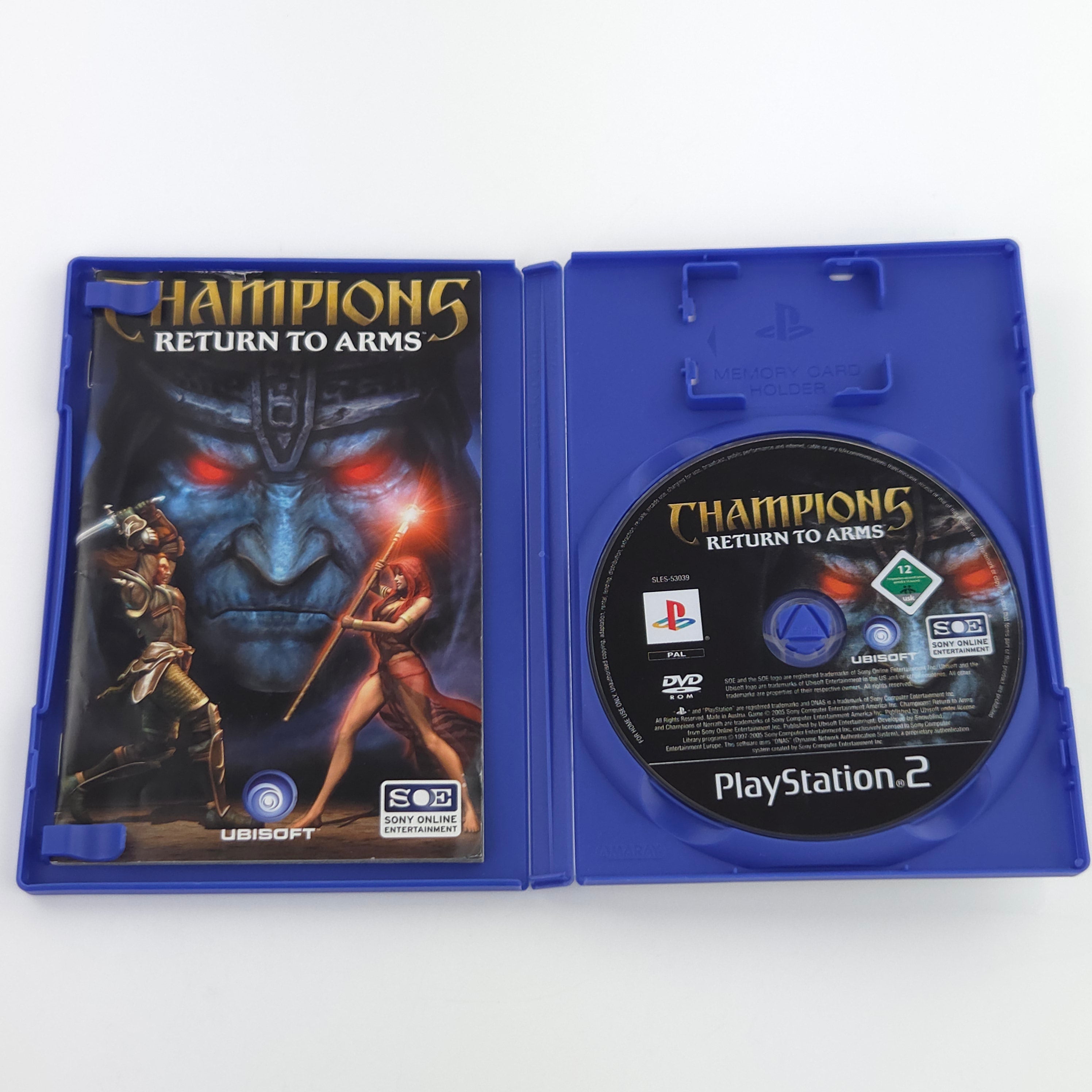 Playstation 2 Spiel – Champions Return to Arms (PS2 OVP)