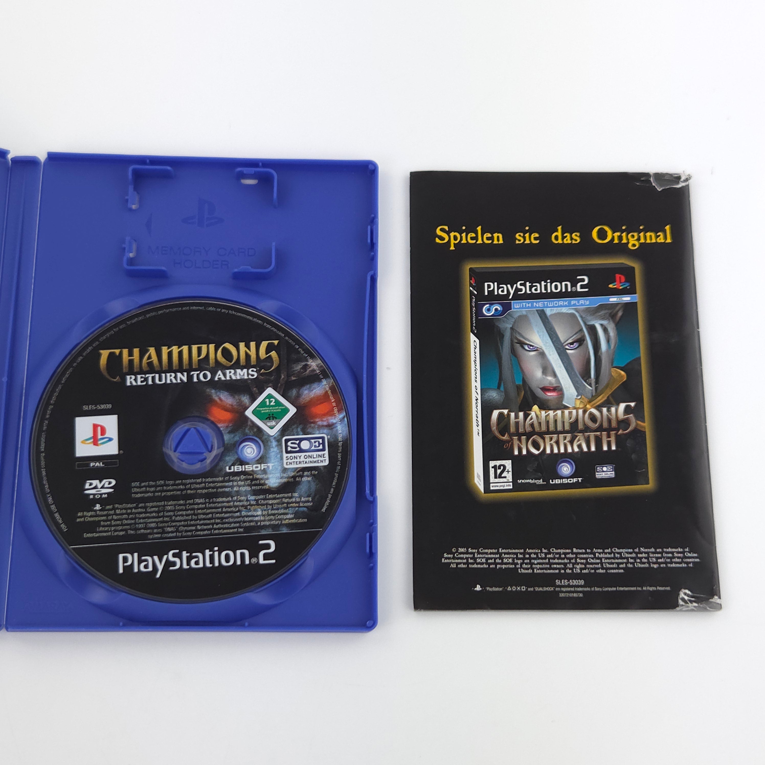 Playstation 2 Spiel – Champions Return to Arms (PS2 OVP)