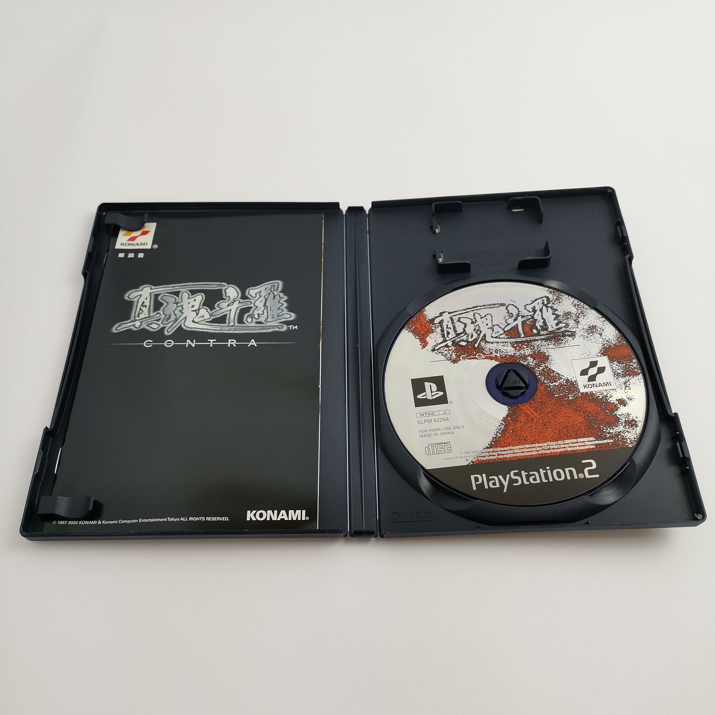 Sony Playstation 2 Spiel – Contra PS2 OVP NTSC-J Japan