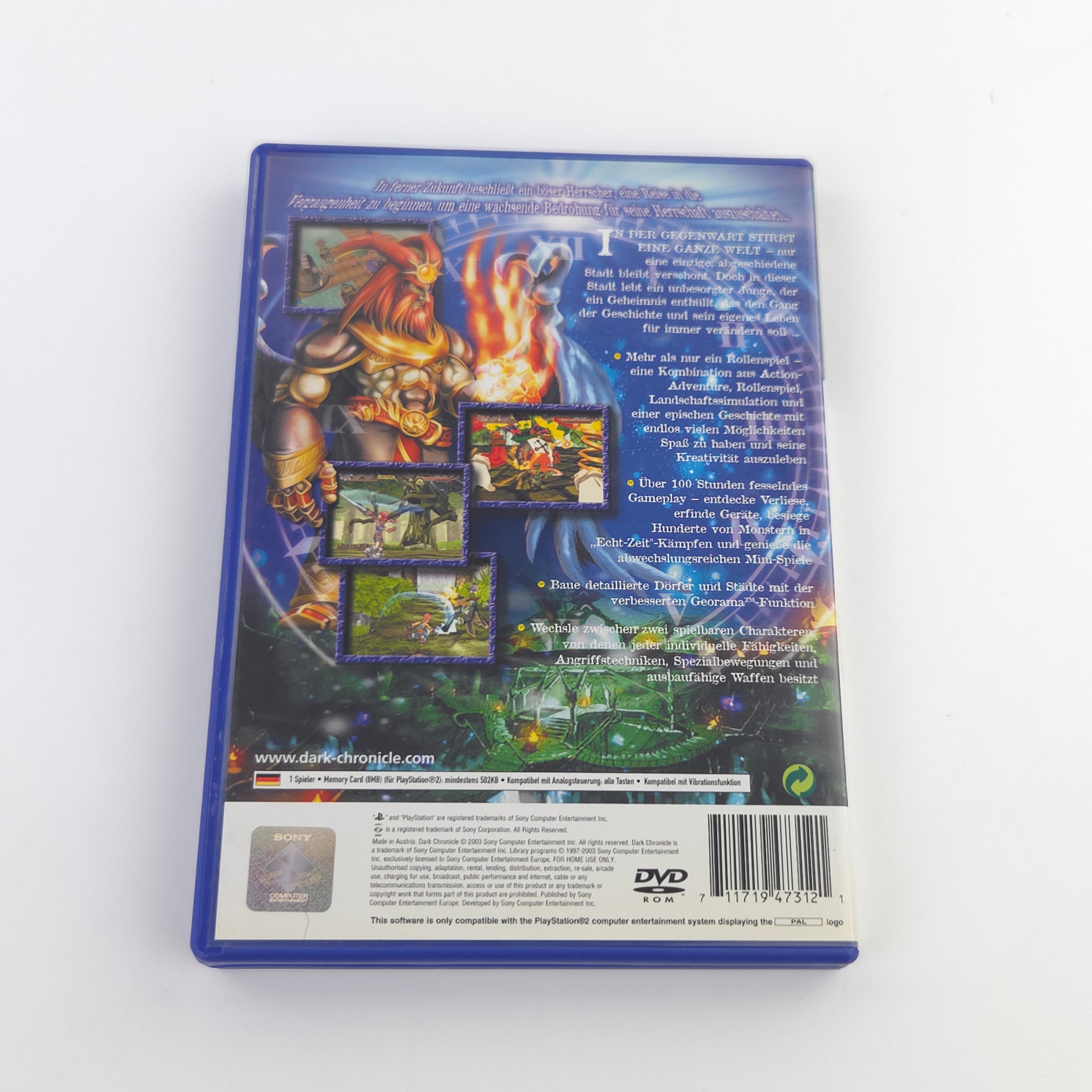 Playstation 2 Spiel – Dark Chronicle + Buch (PS2 OVP)