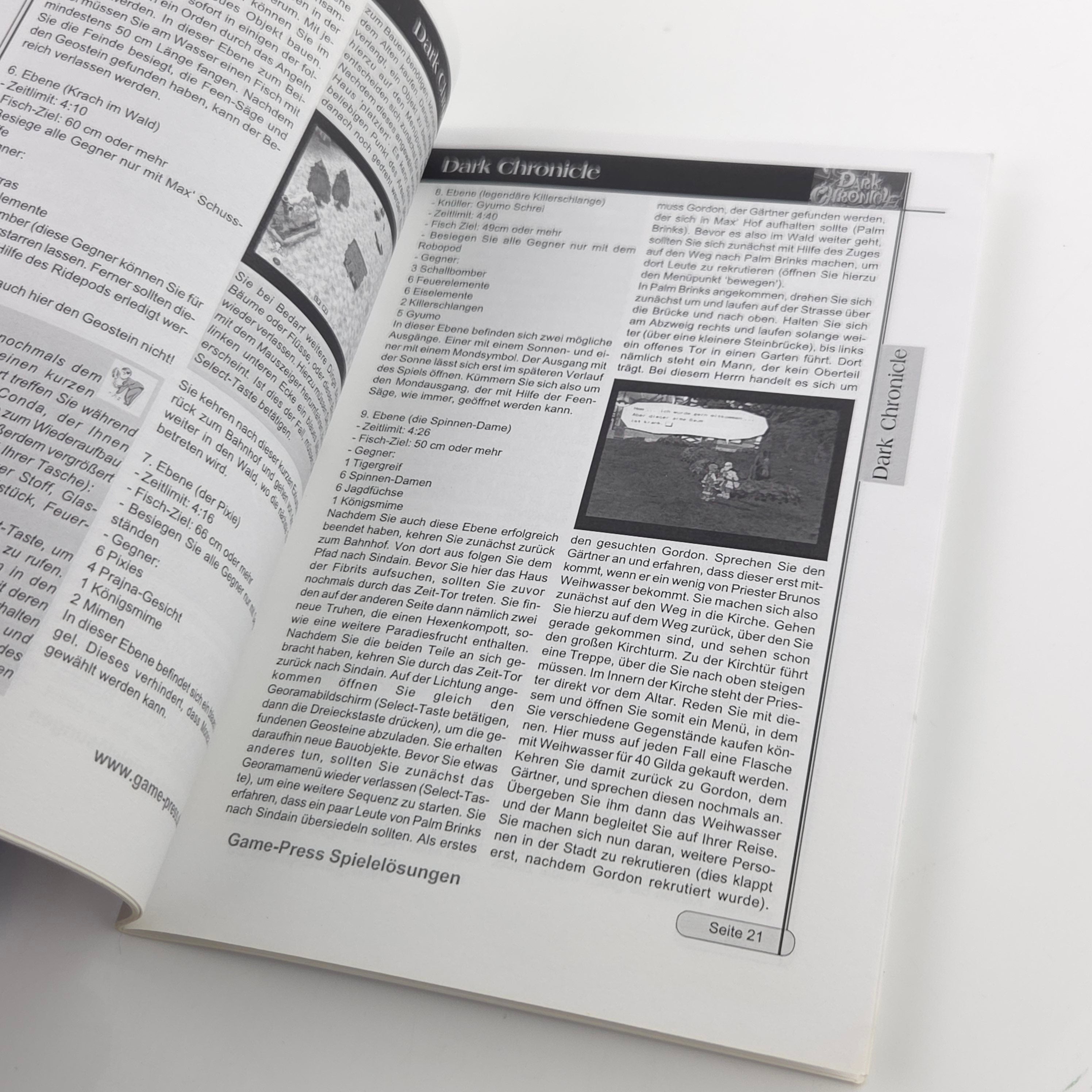 Playstation 2 Spiel – Dark Chronicle + Buch (PS2 OVP)