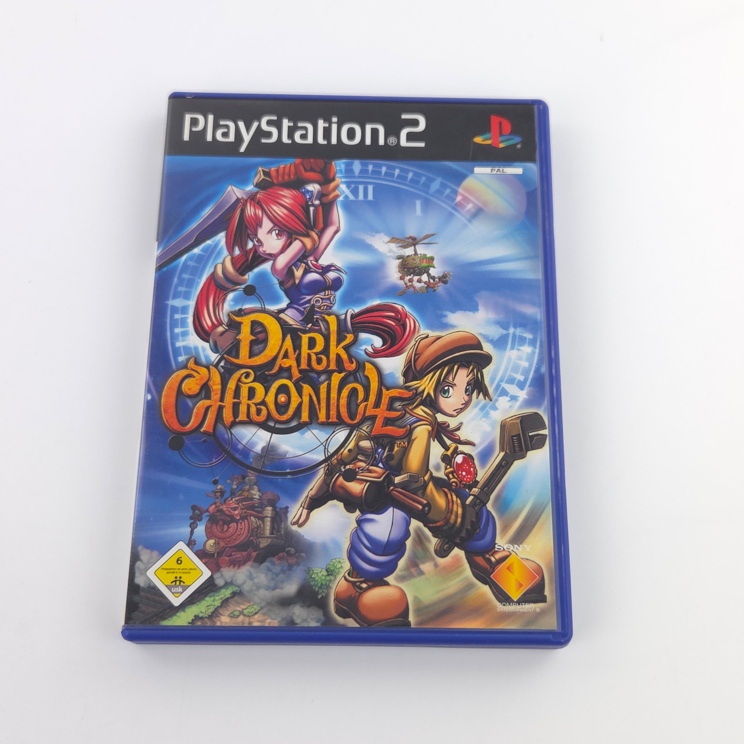 Playstation 2 Spiel – Dark Chronicle + Buch (PS2 OVP)