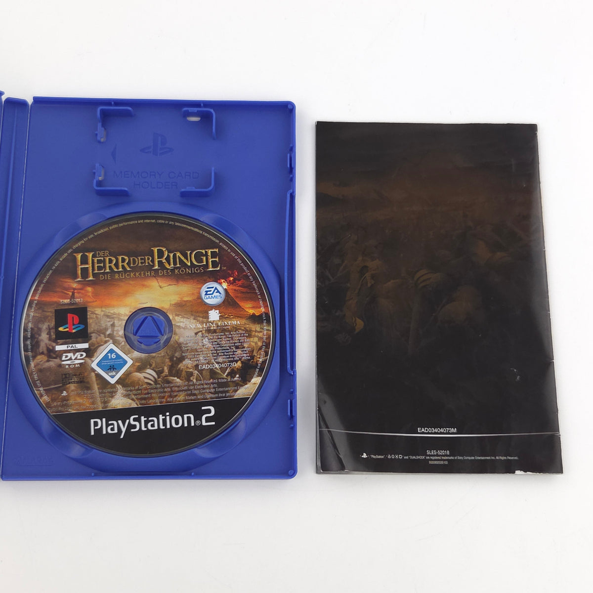 Playstation 2 Spiel Der Herr Der Ringe OVP