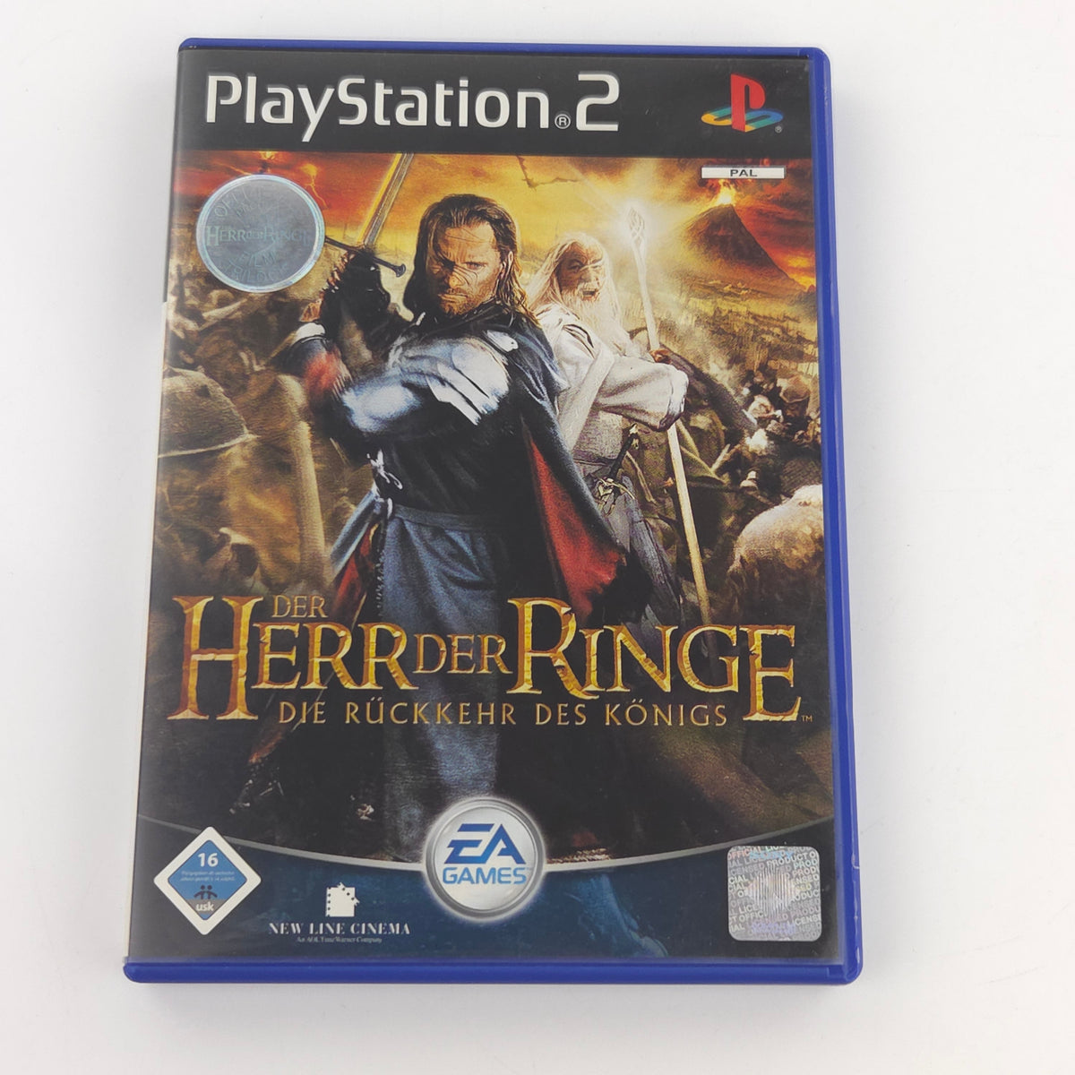 Playstation 2 Spiel Der Herr Der Ringe OVP