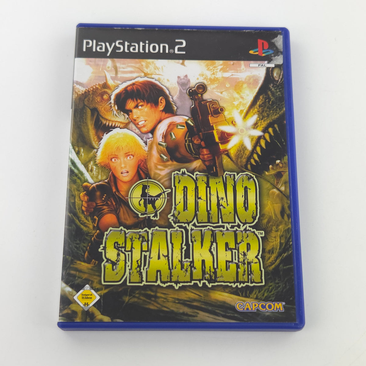 PlayStation 2 Spiel Dino Stalker OVP Capcom