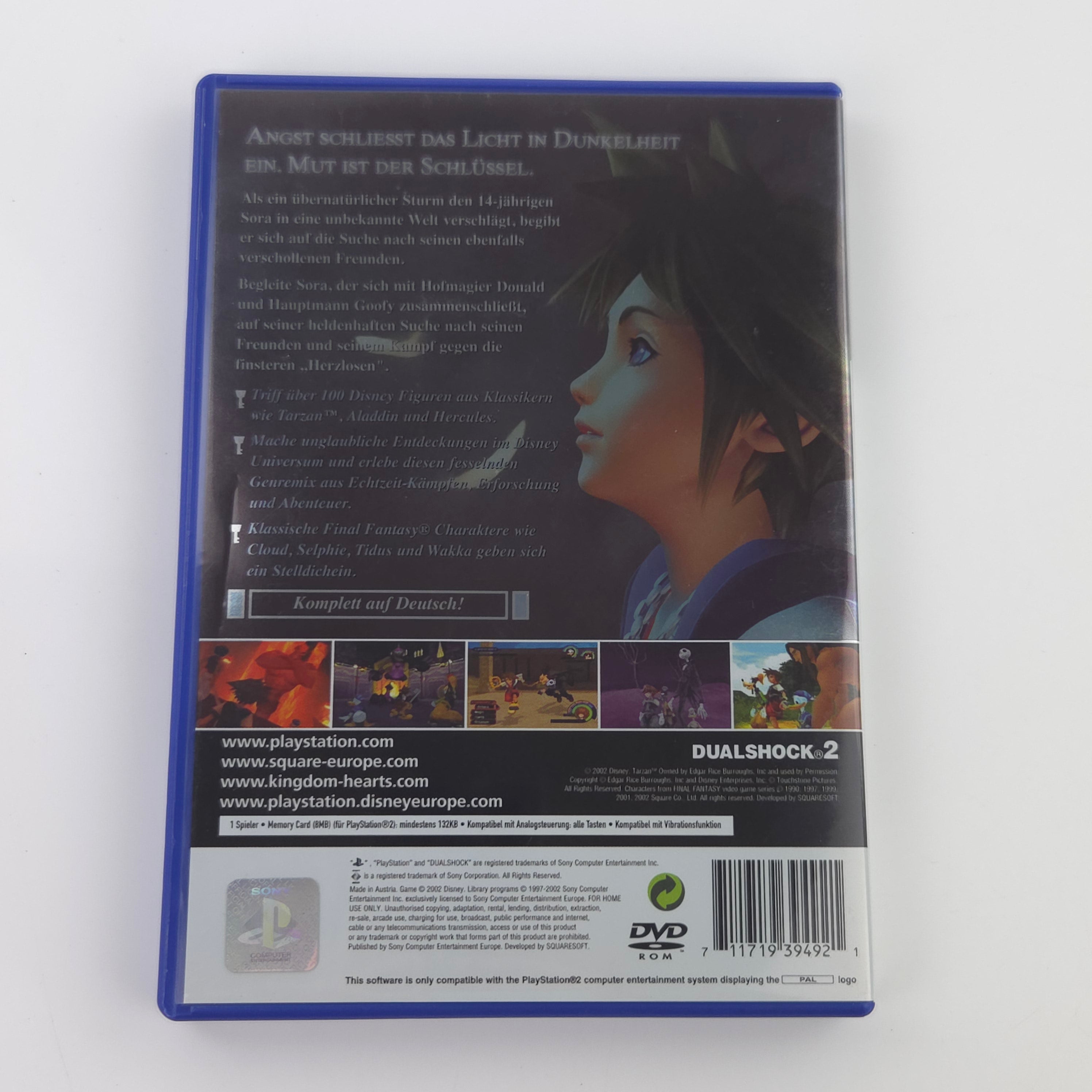 Playstation 2 Spiel – Disney Kingdom Hearts (PS2 OVP PAL)