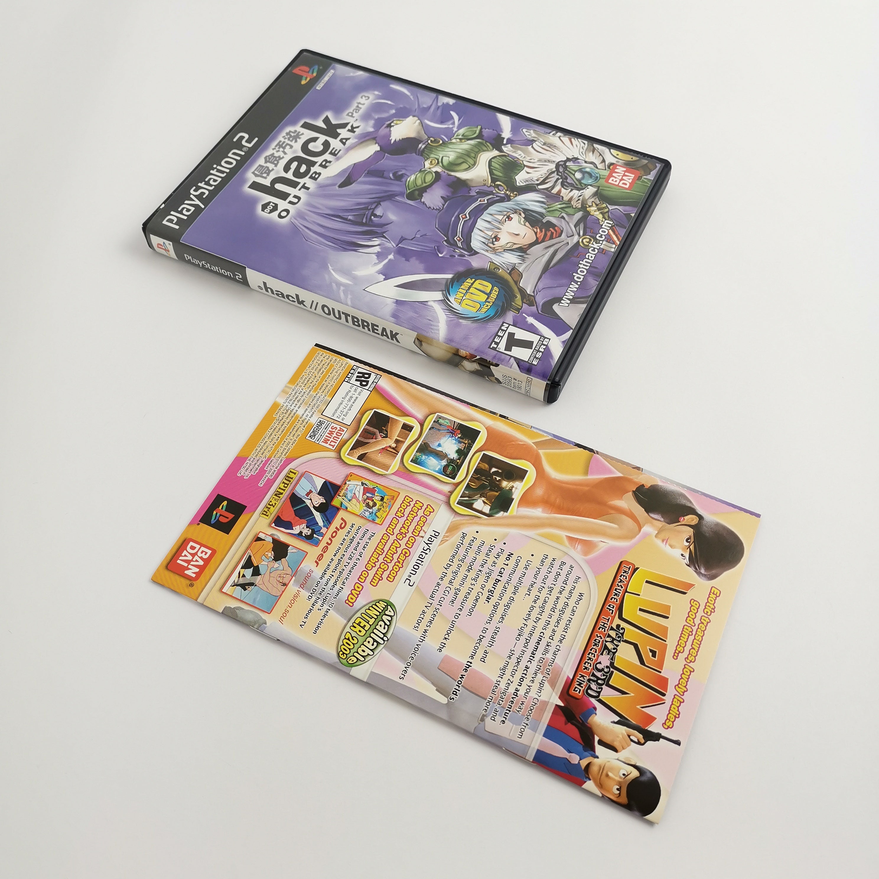 Playstation 2 Spiel – Dot Hack Outbreak Part 3 OVP NTSC-U/C