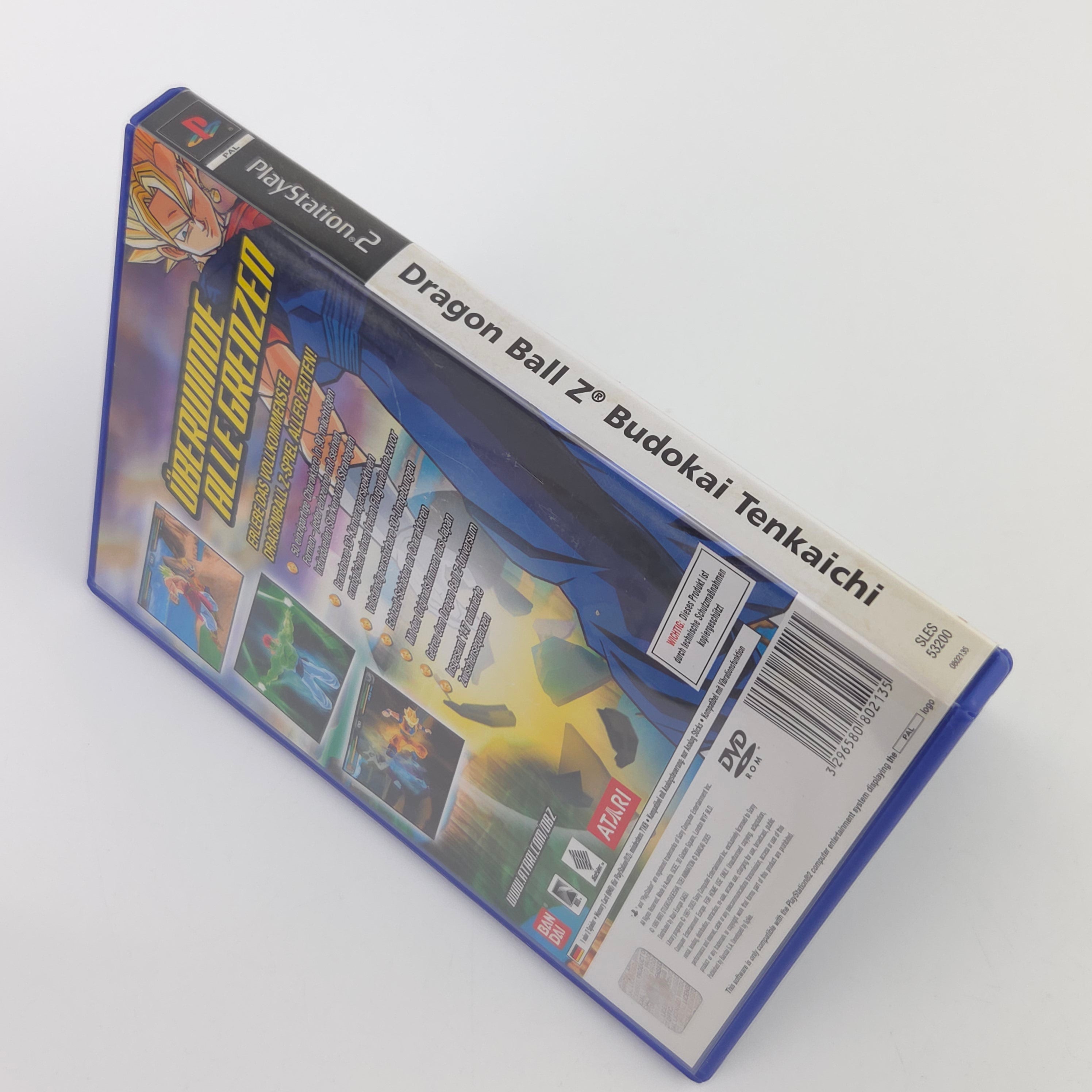 Playstation 2 Spiel Dragonball Z Budokai Tenkaichi OVP PAL