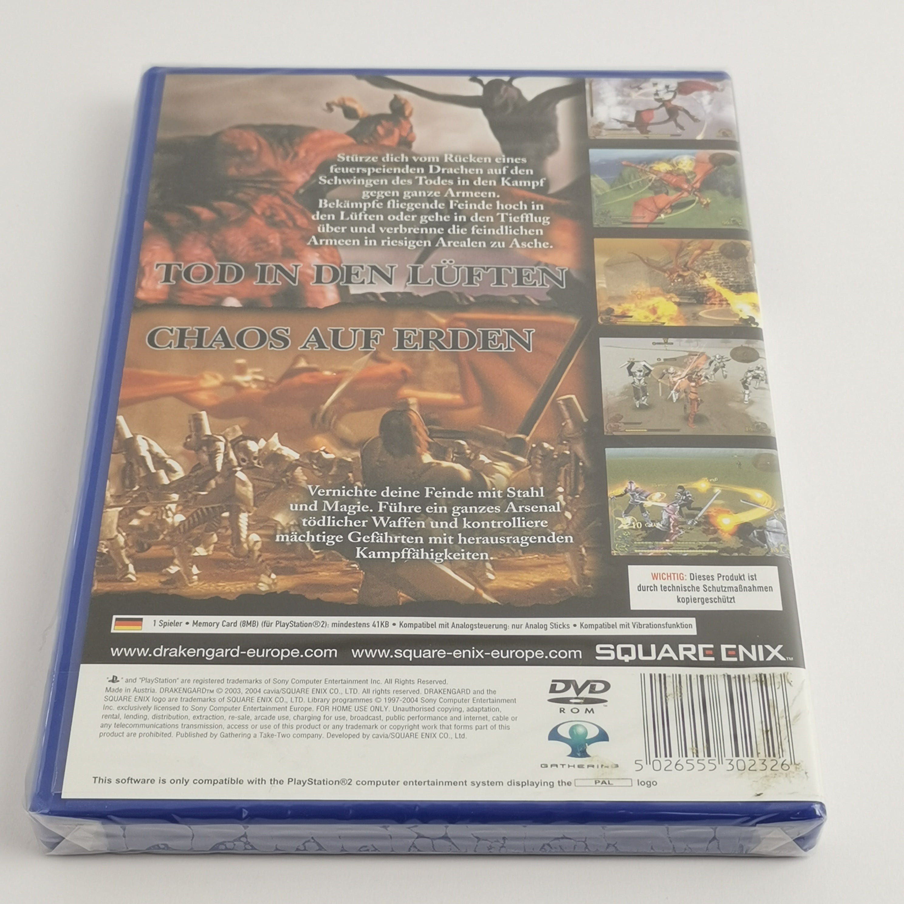 Playstation 2 Spiel – Drakengard Square Enix PS2 OVP Neu