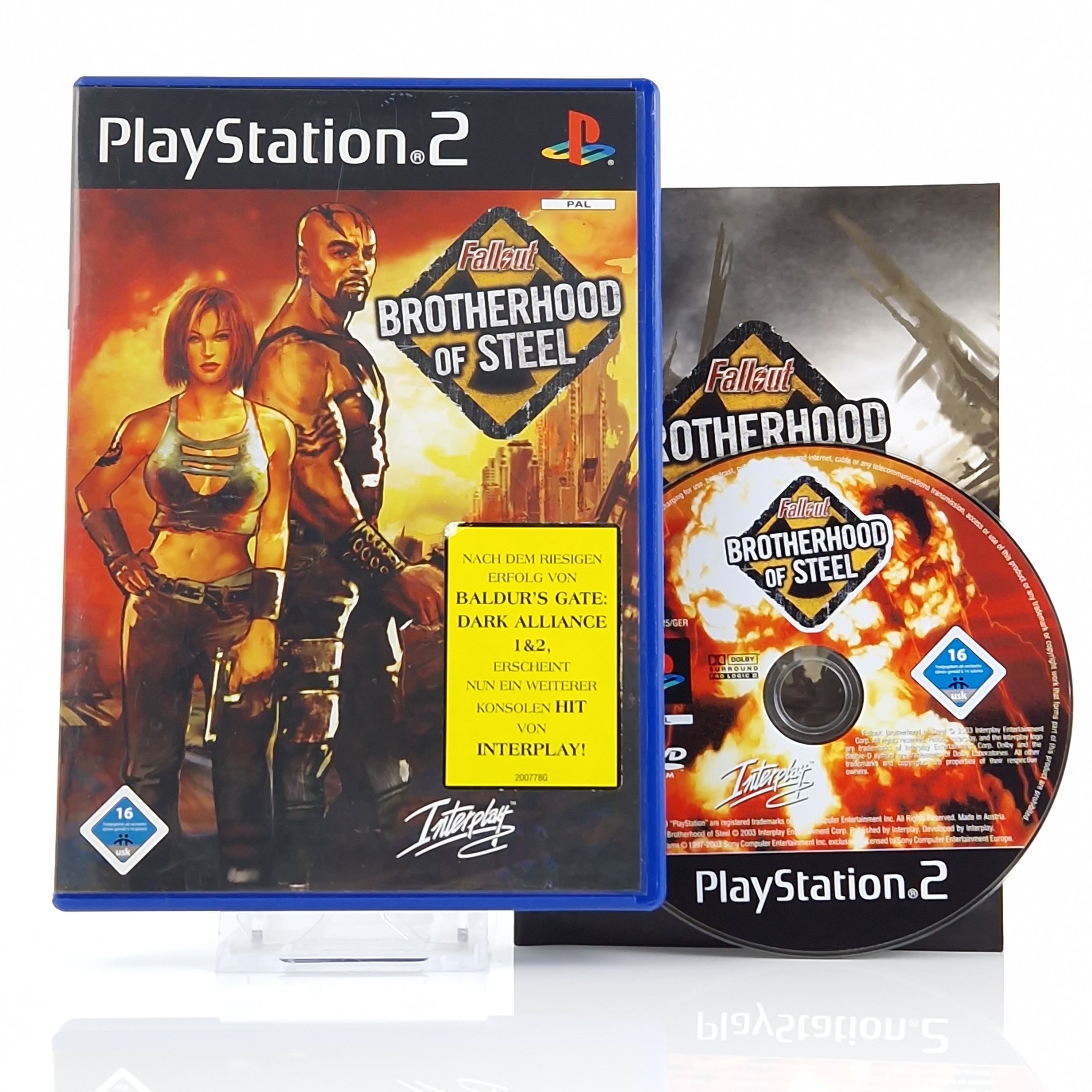 Playstation 2 Spiel – Fallout Brotherhood of Steel OVP