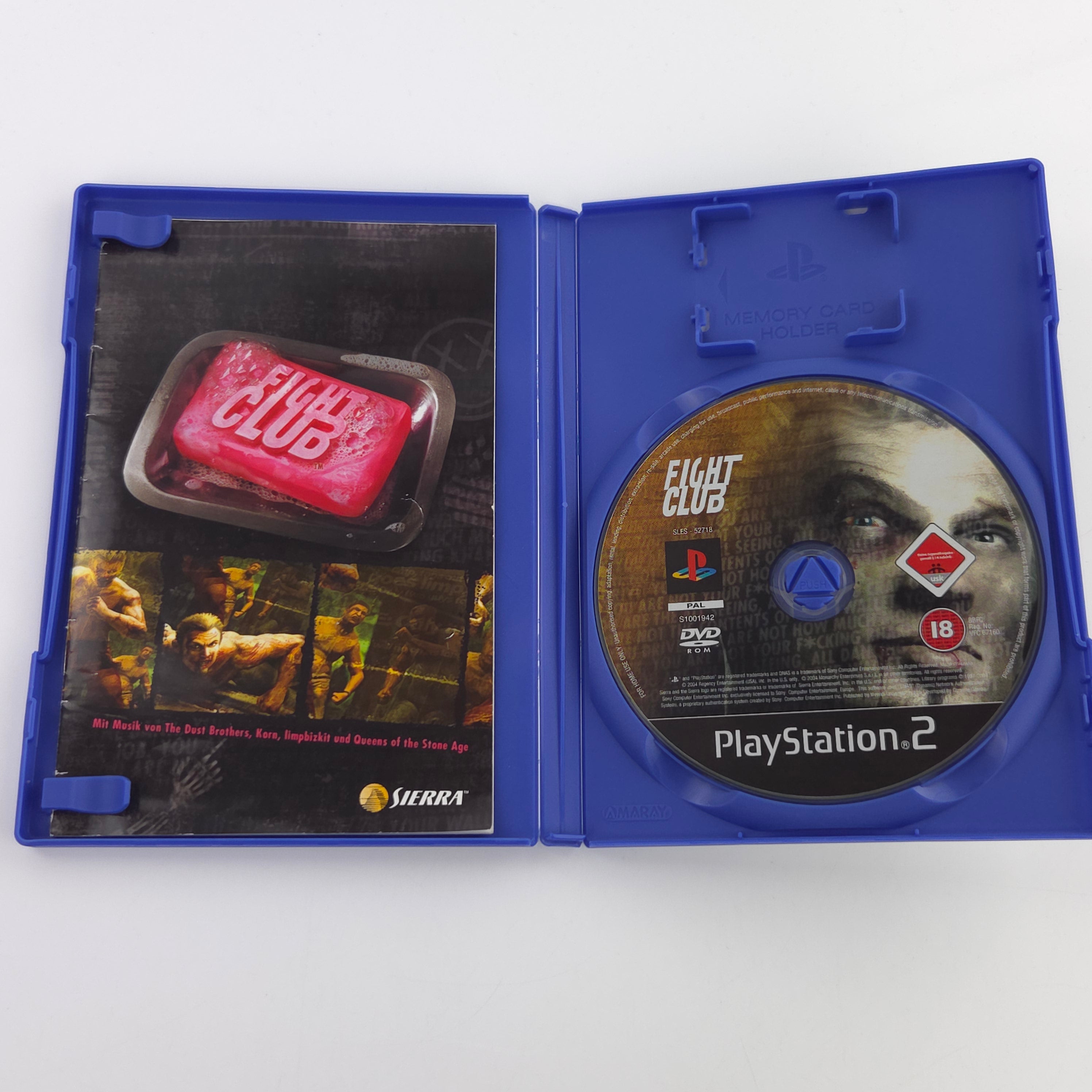 Playstation 2 Spiel Fight Club PS2 CD CAPCOM PAL USK18