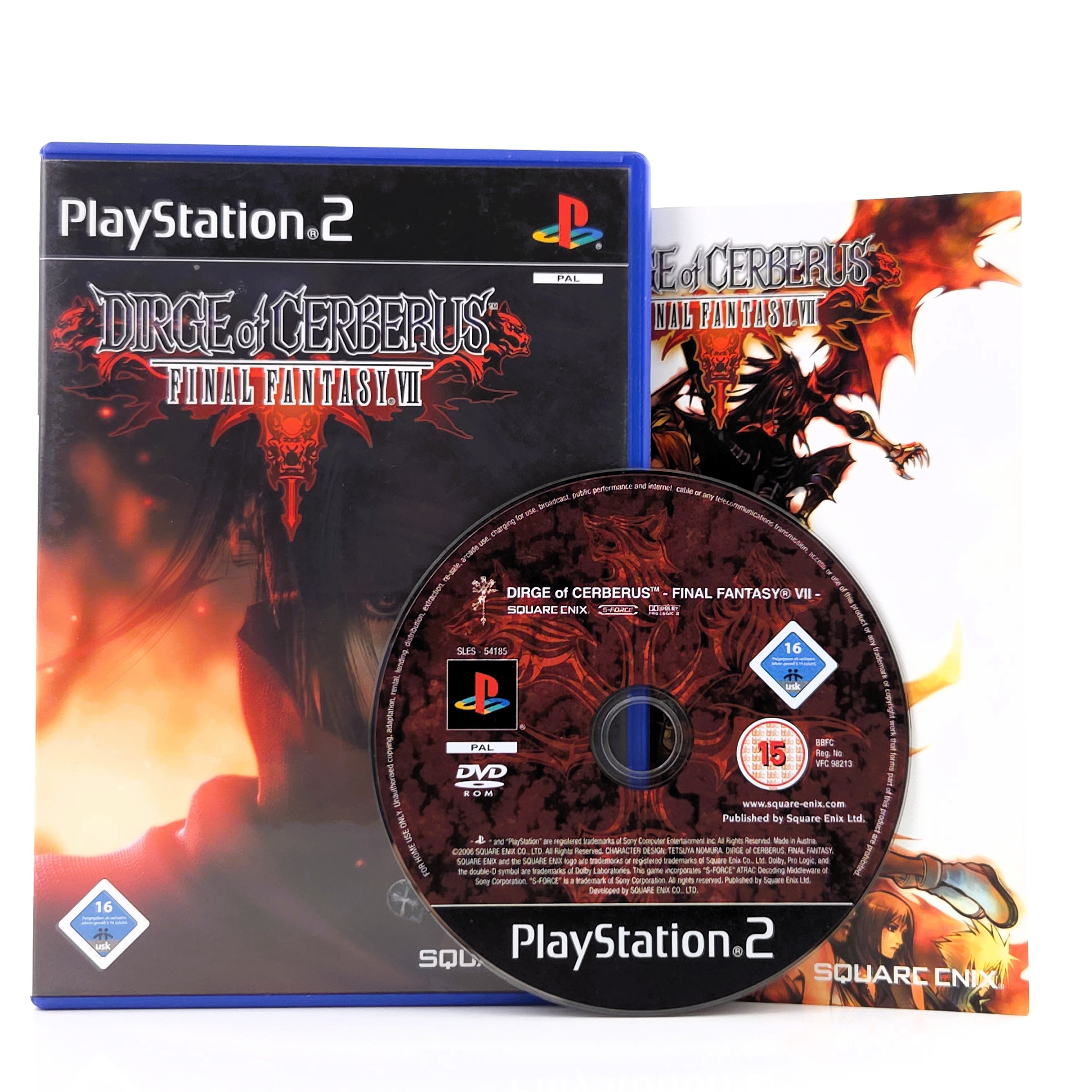 Playstation 2 Spiel – Final Fantasy VII Dirge of Cerberus OVP