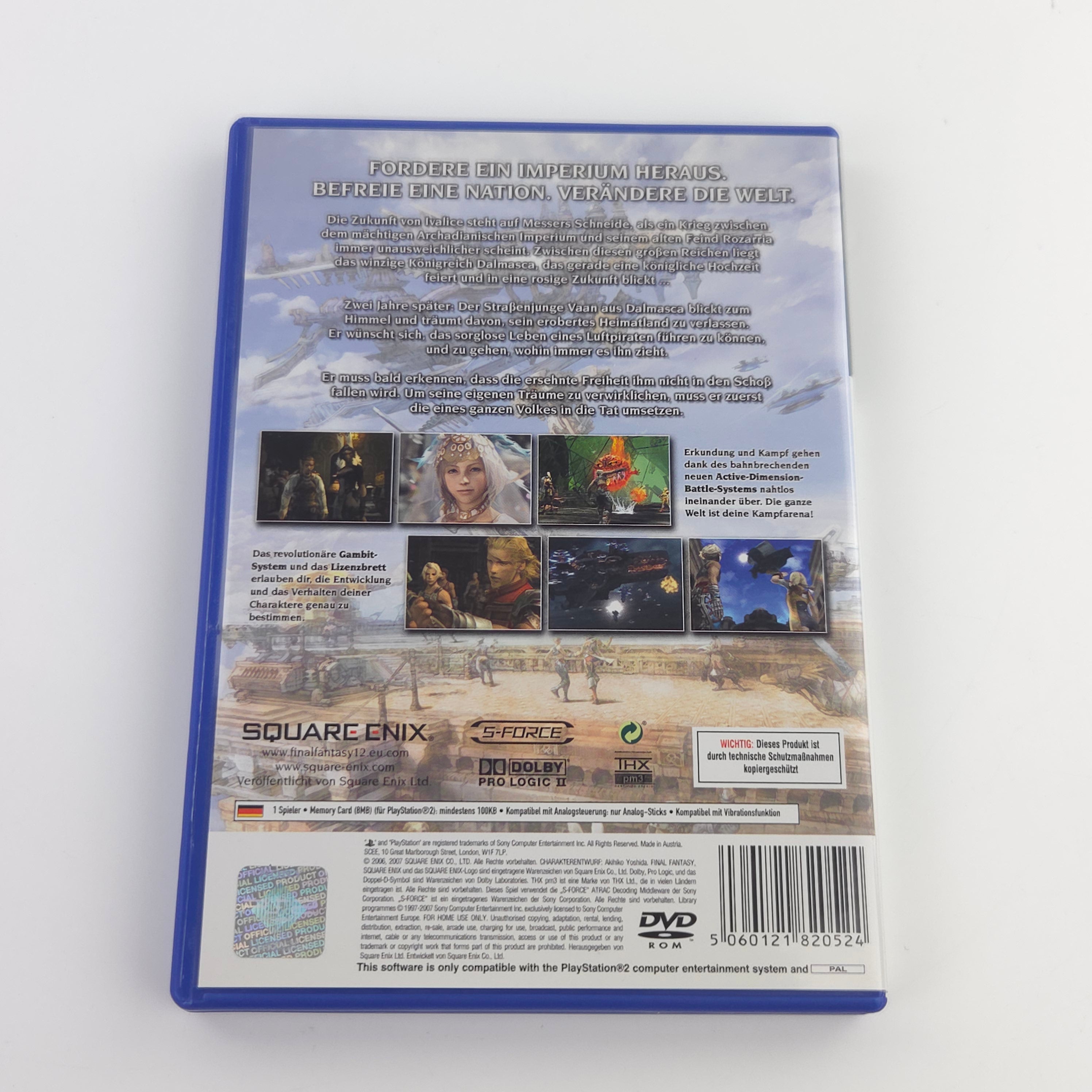 Playstation 2 Spiel – Final Fantasy XII (PS2 OVP PAL)